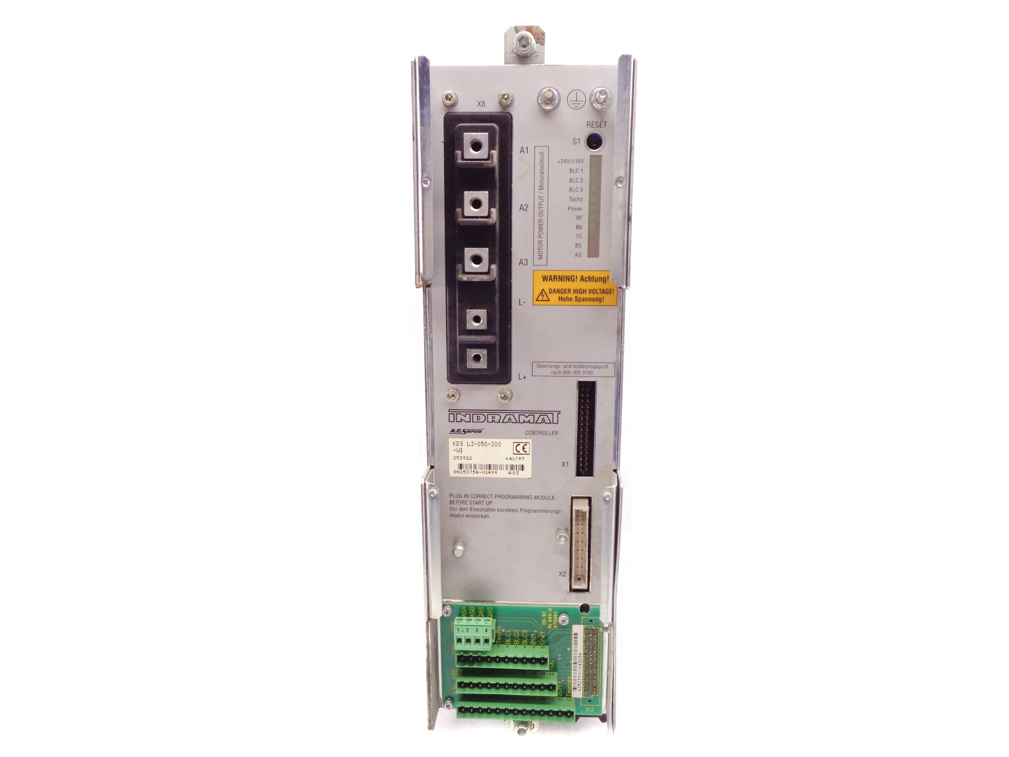INDRAMAT KDS1.3-050-300-W1 UNMP