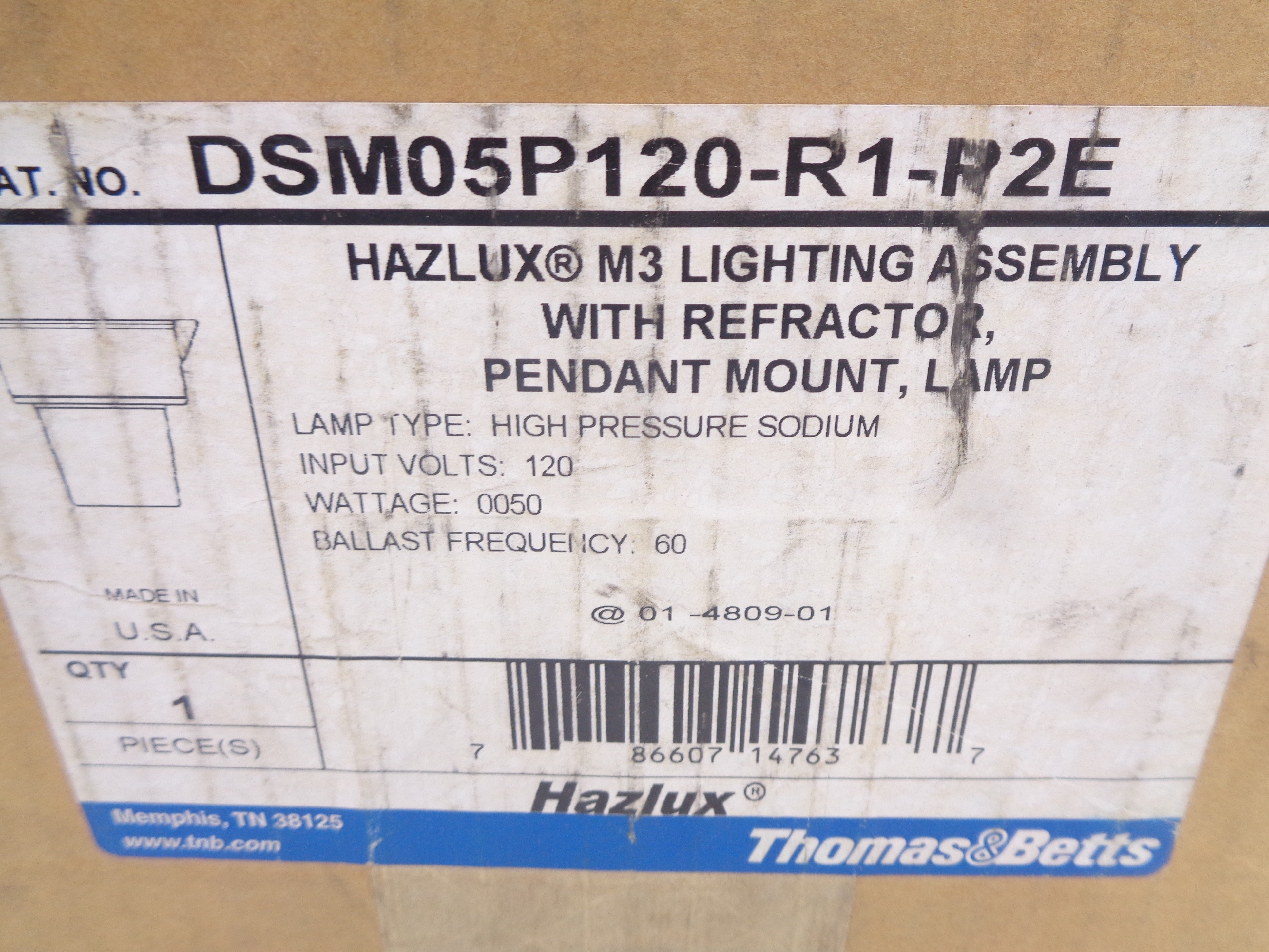 THOMAS & BETTS DSM05P120-R1-P2E NSMP