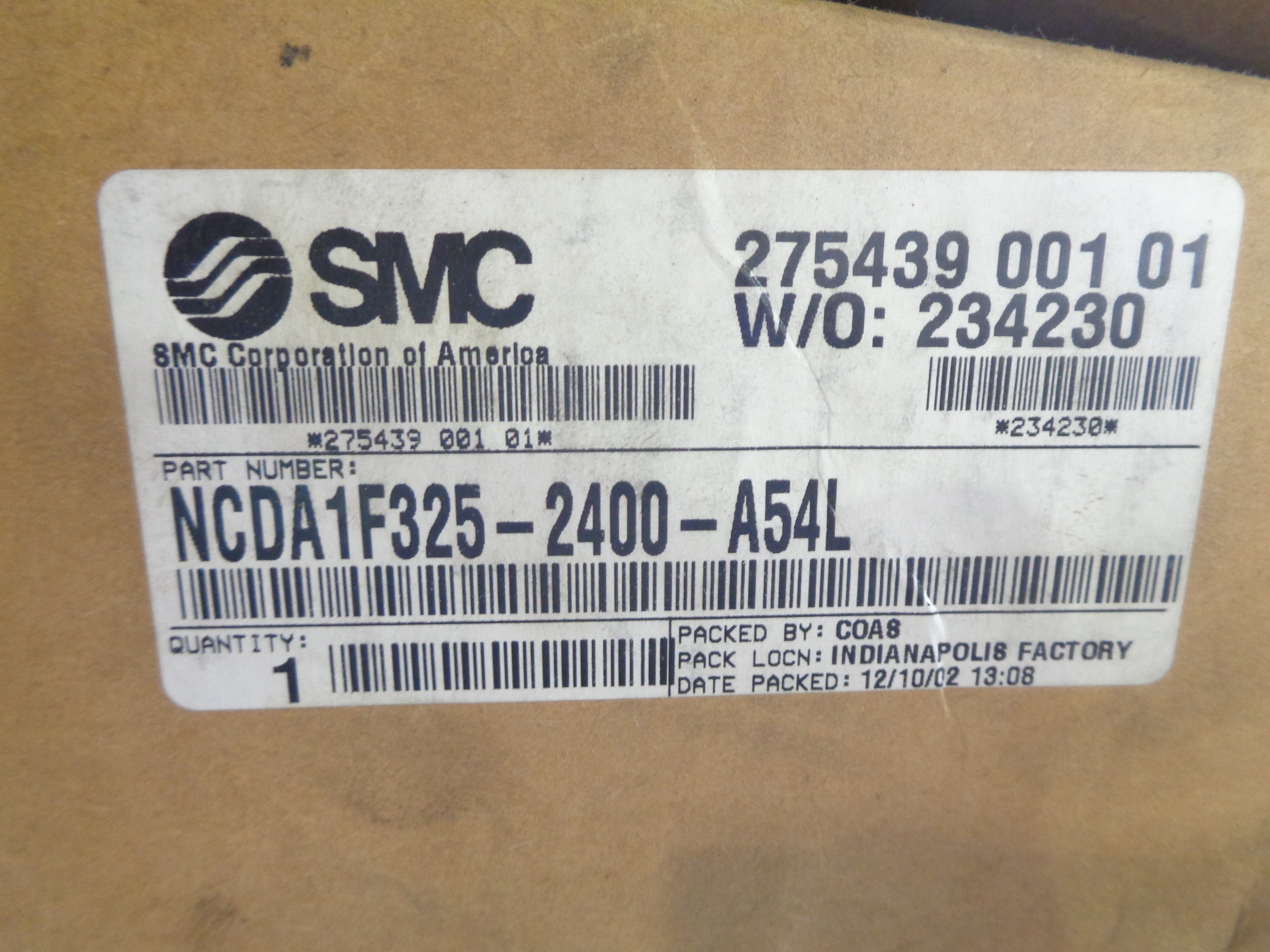 SMC NCDA1F325-2400-A54L NSMP