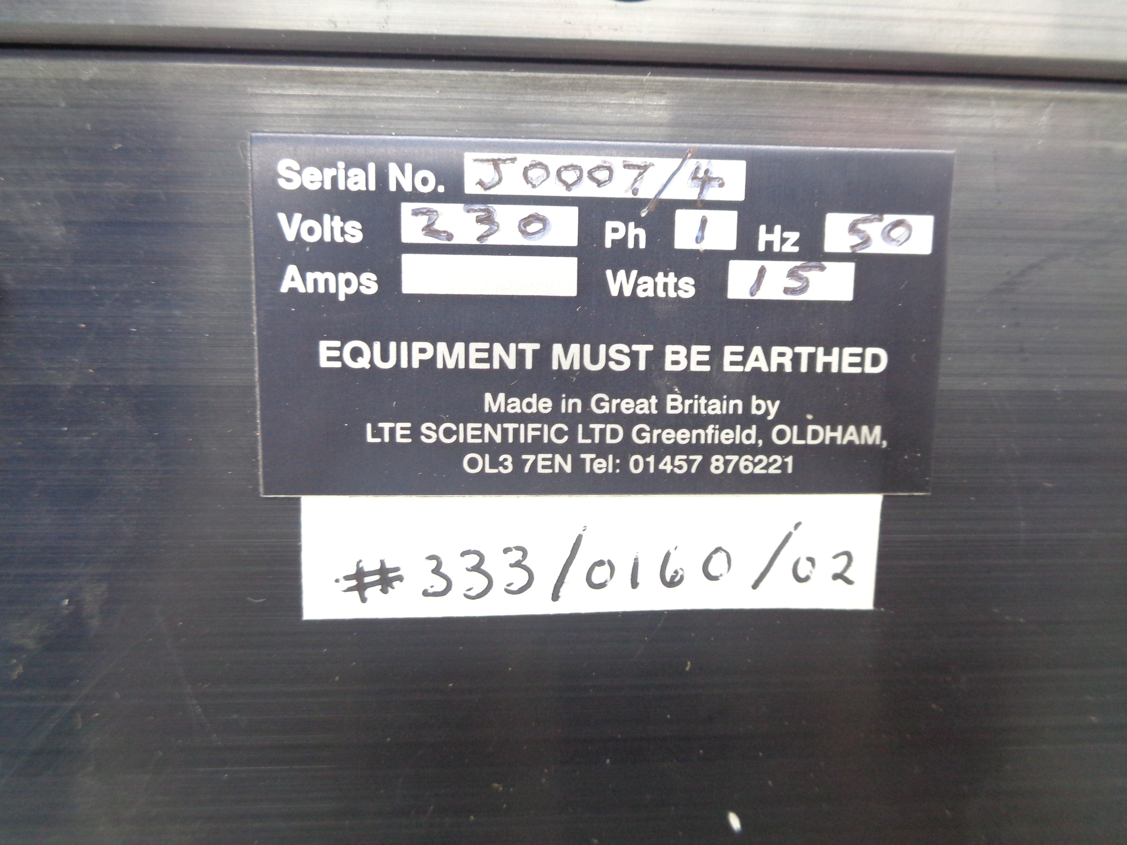 LTE SCIENTIFIC 333/0160/02 NSNP