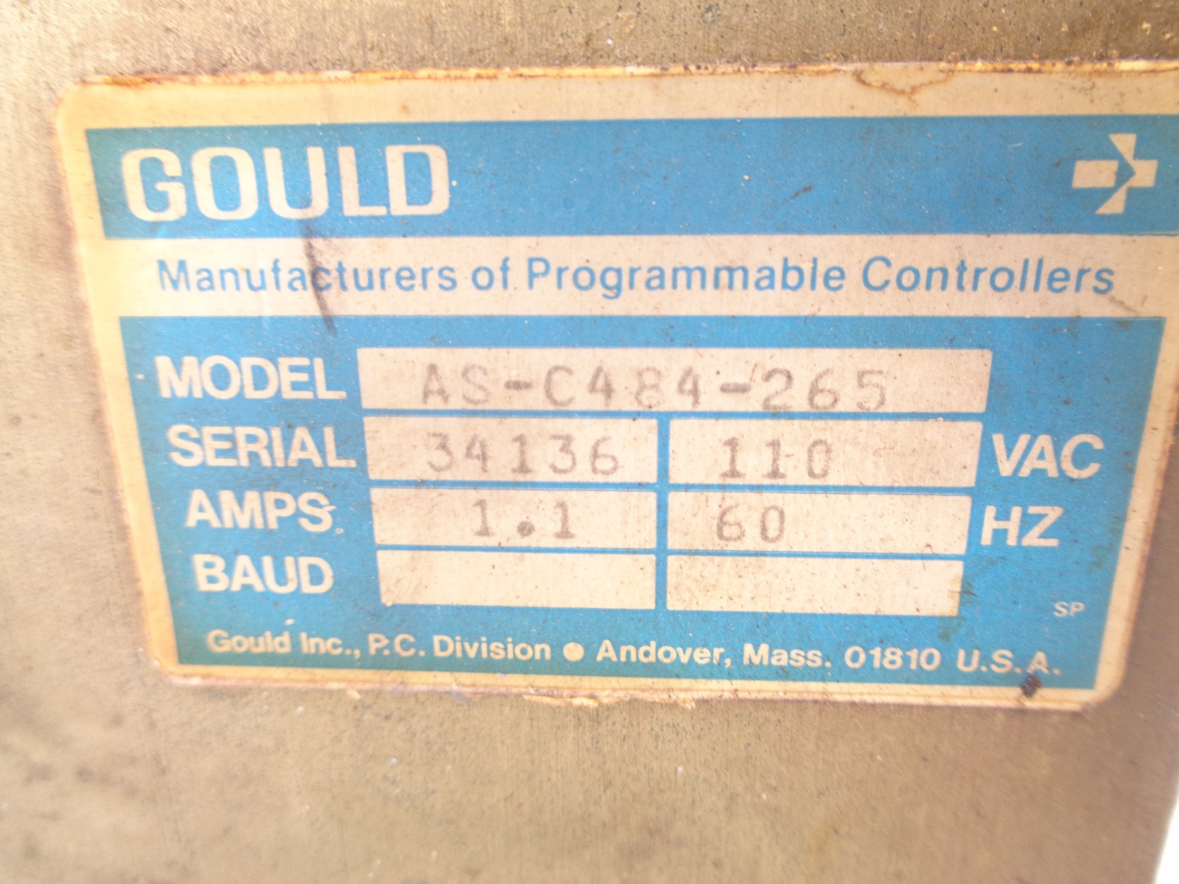 GOULD AS-C484-265 UNMP