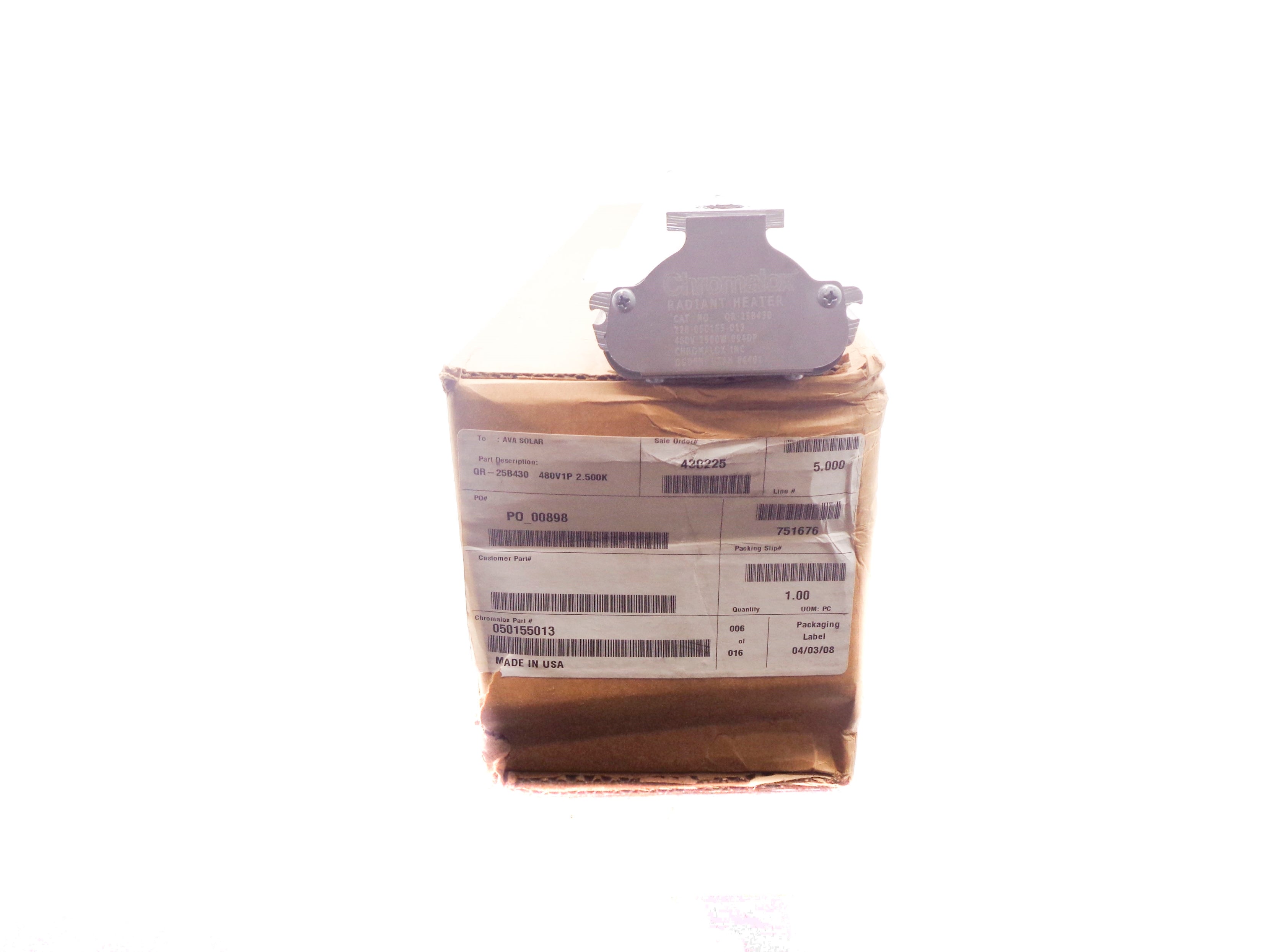 CHROMALOX QR-25B430 NSMP