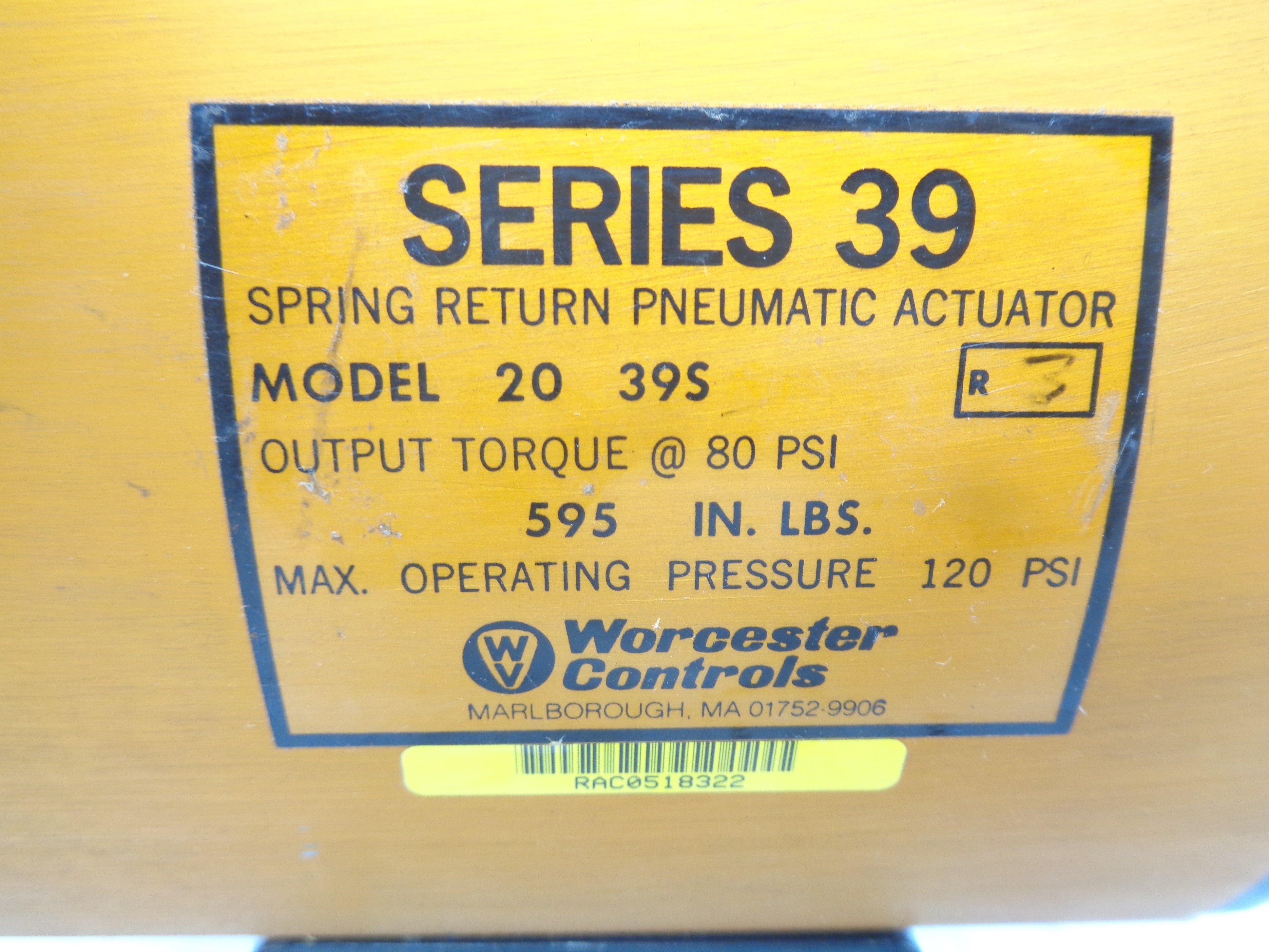 WORCESTER CONTROLS 2039S 80PSI NSNP