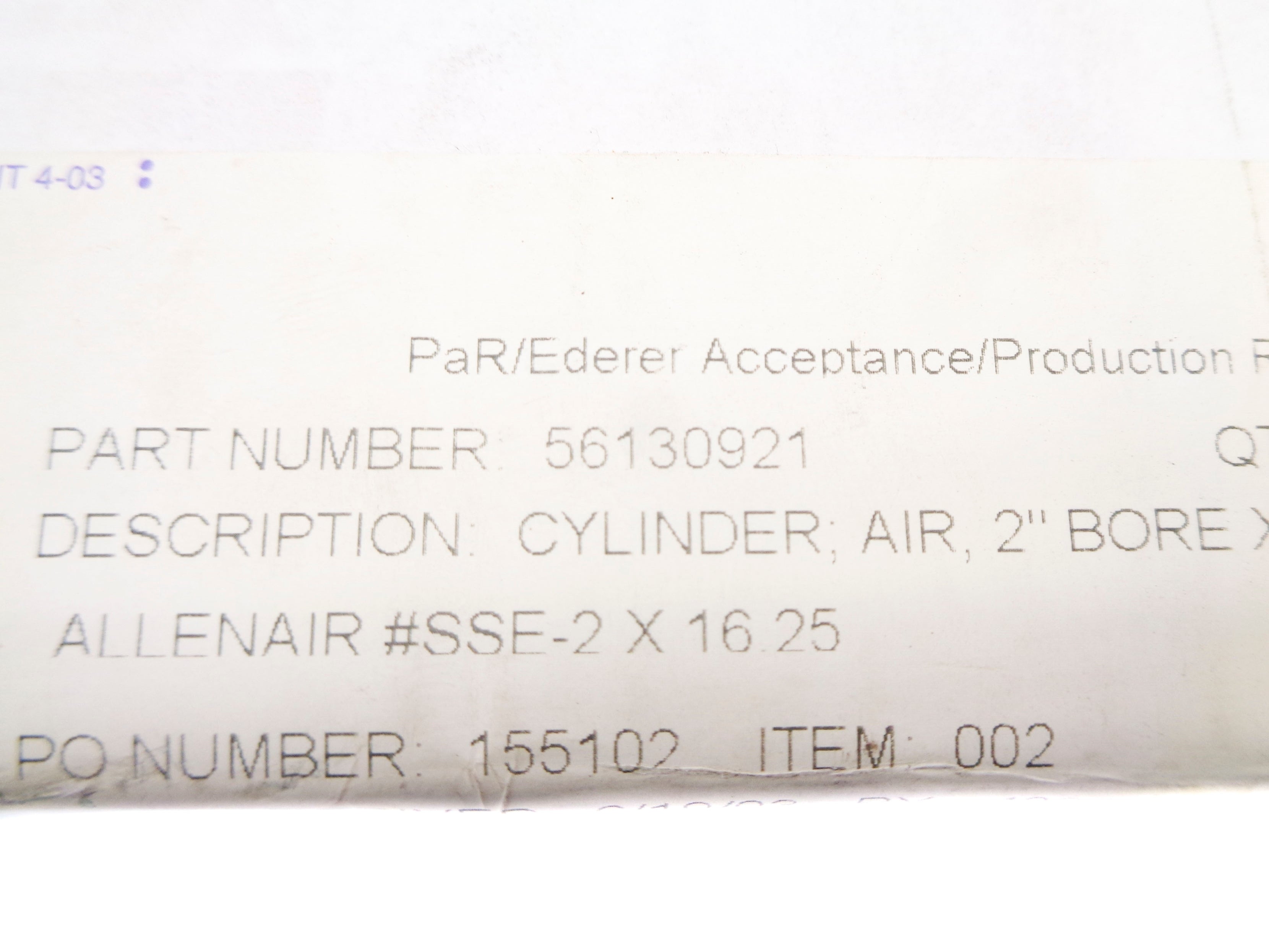 ALLENAIR SSE-2X16 NSMP
