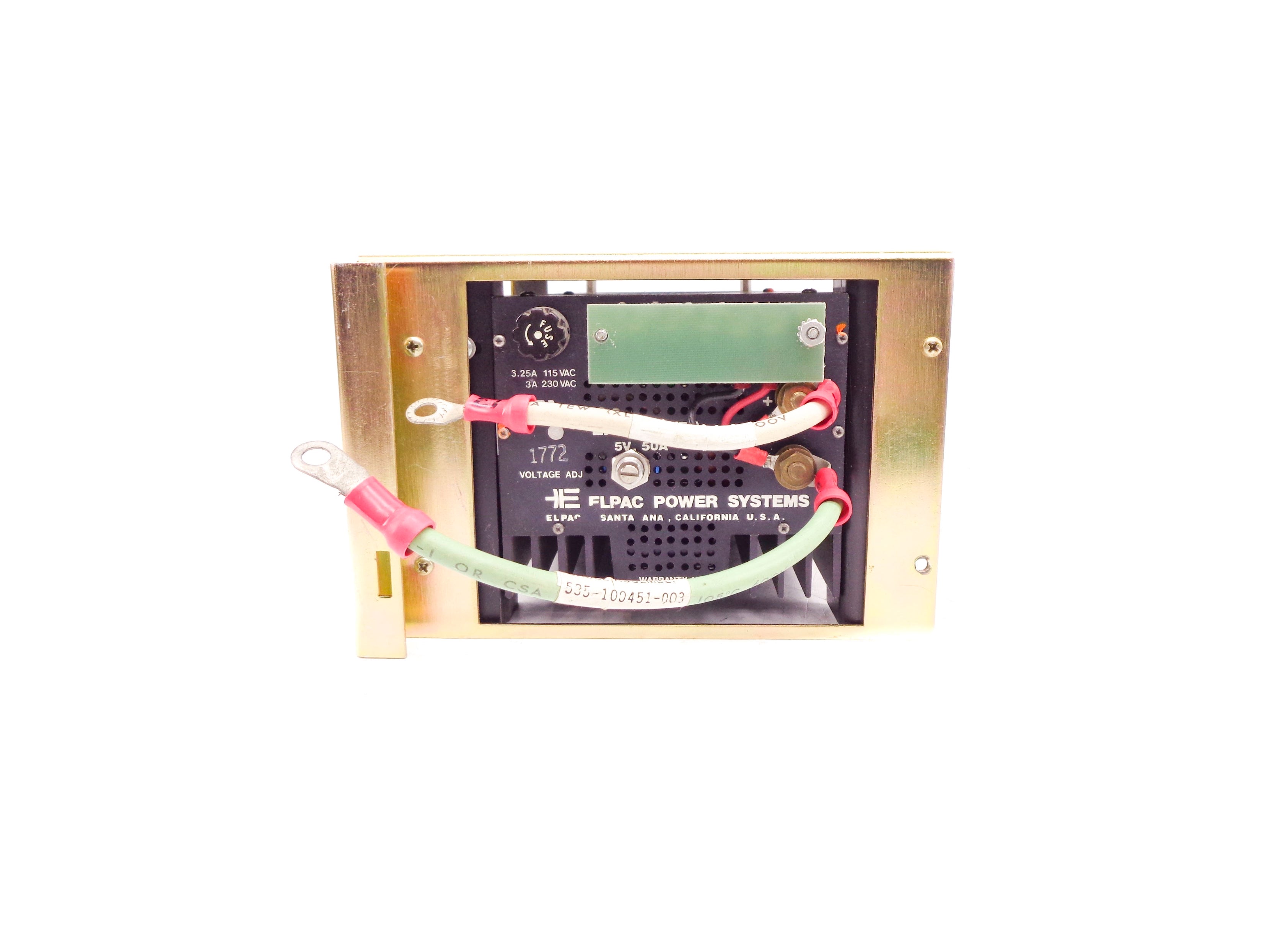 ELPAC POWER SYSTEMS 666-100011-001 UNMP