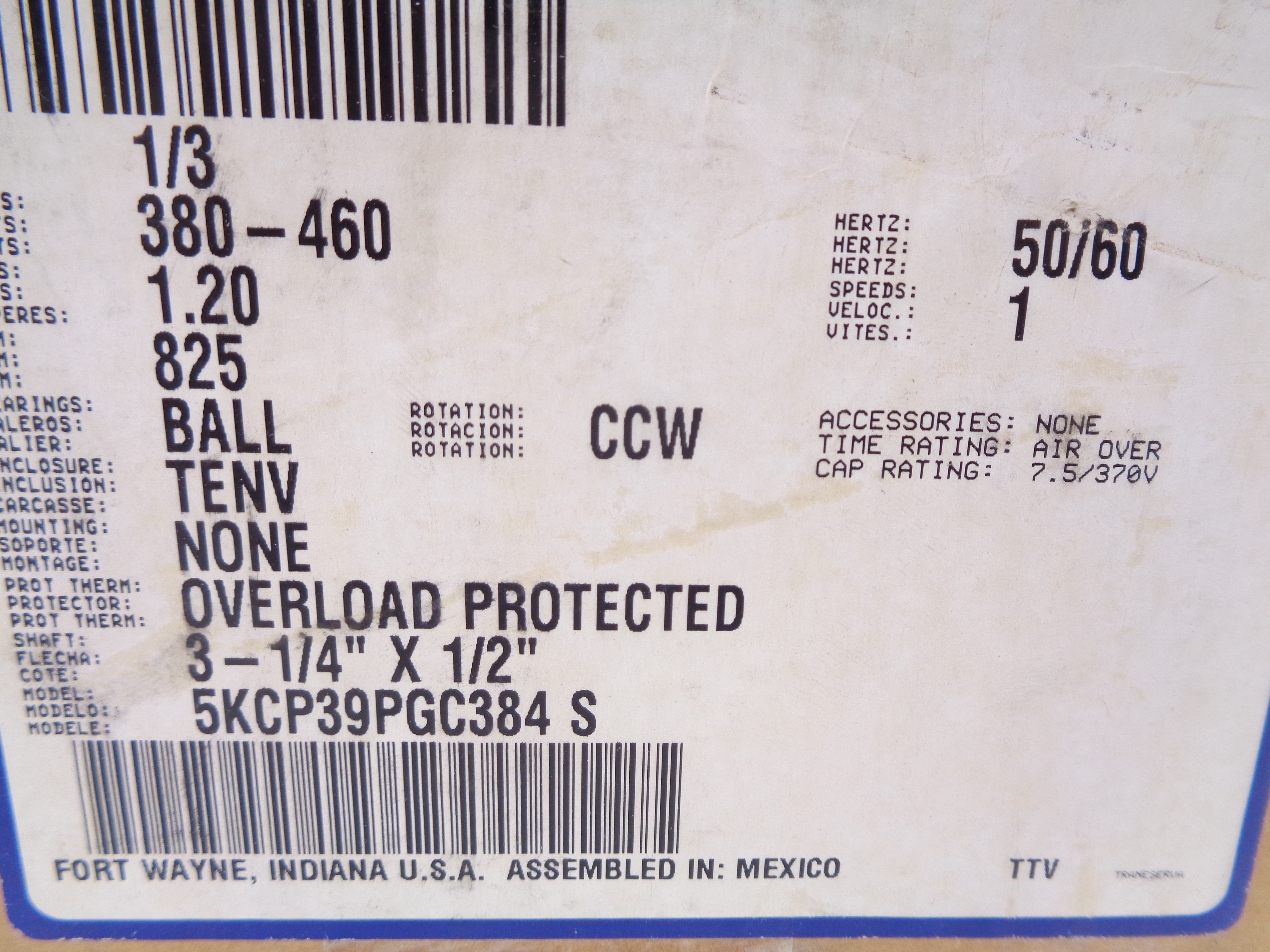 GENERAL ELECTRIC 5KCP39PGC384S NSMP