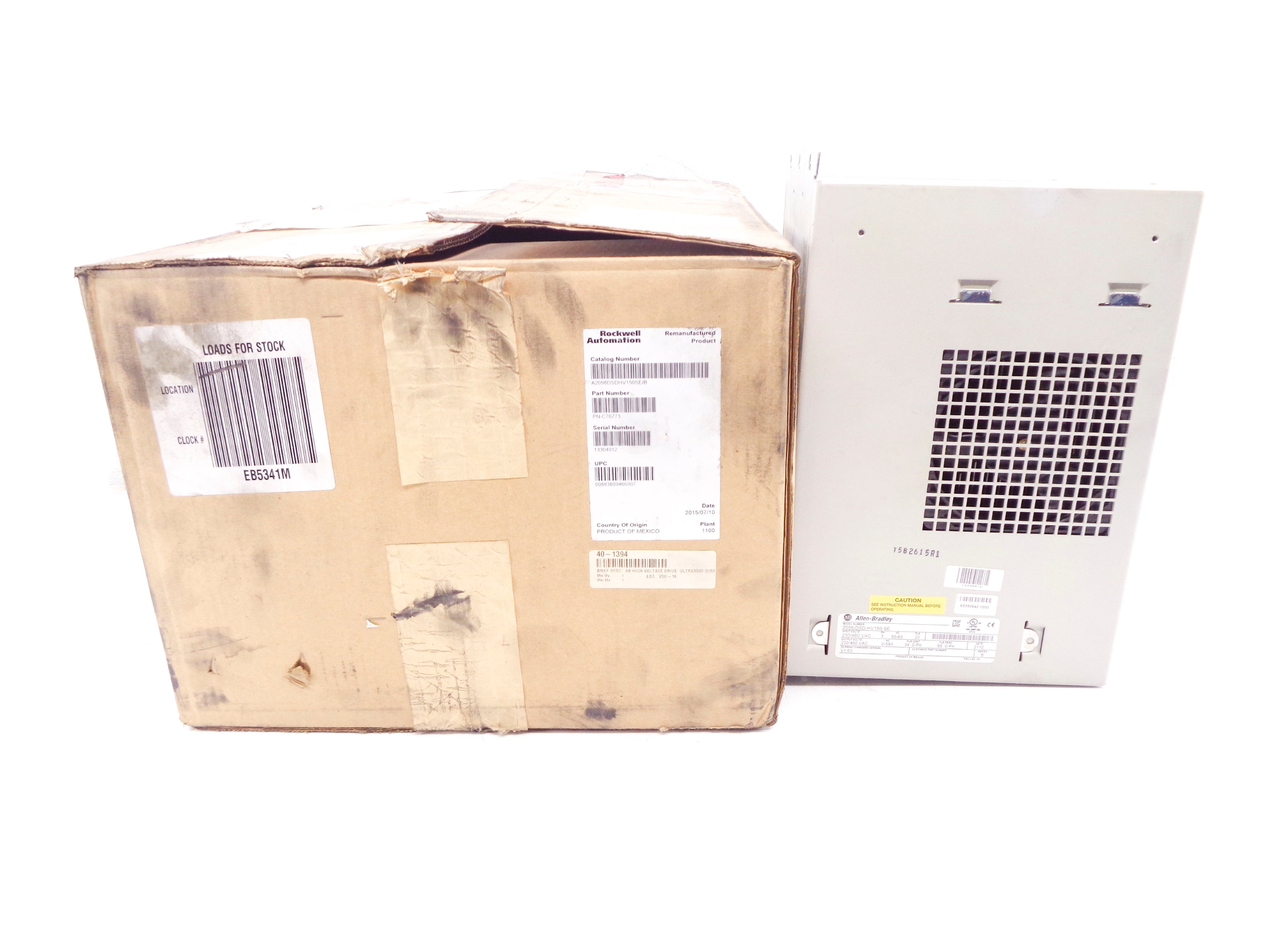ALLEN BRADLEY 2098-DSD-HV150-SE SER. B F/W V1.60 REMAN