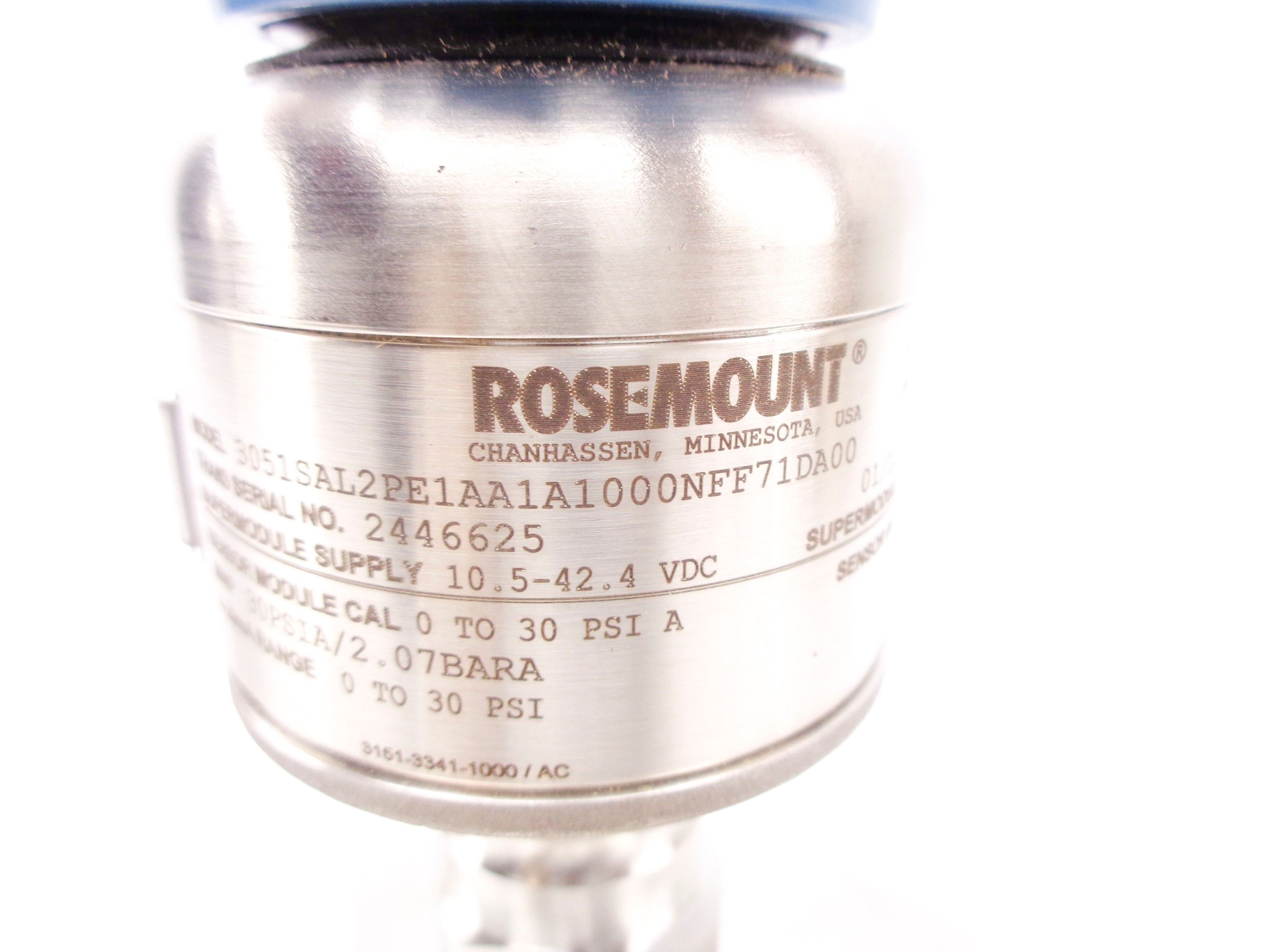 ROSEMOUNT 3051SAL2PE1AA1A1000NFF71DA00 0-30PSI NSNP