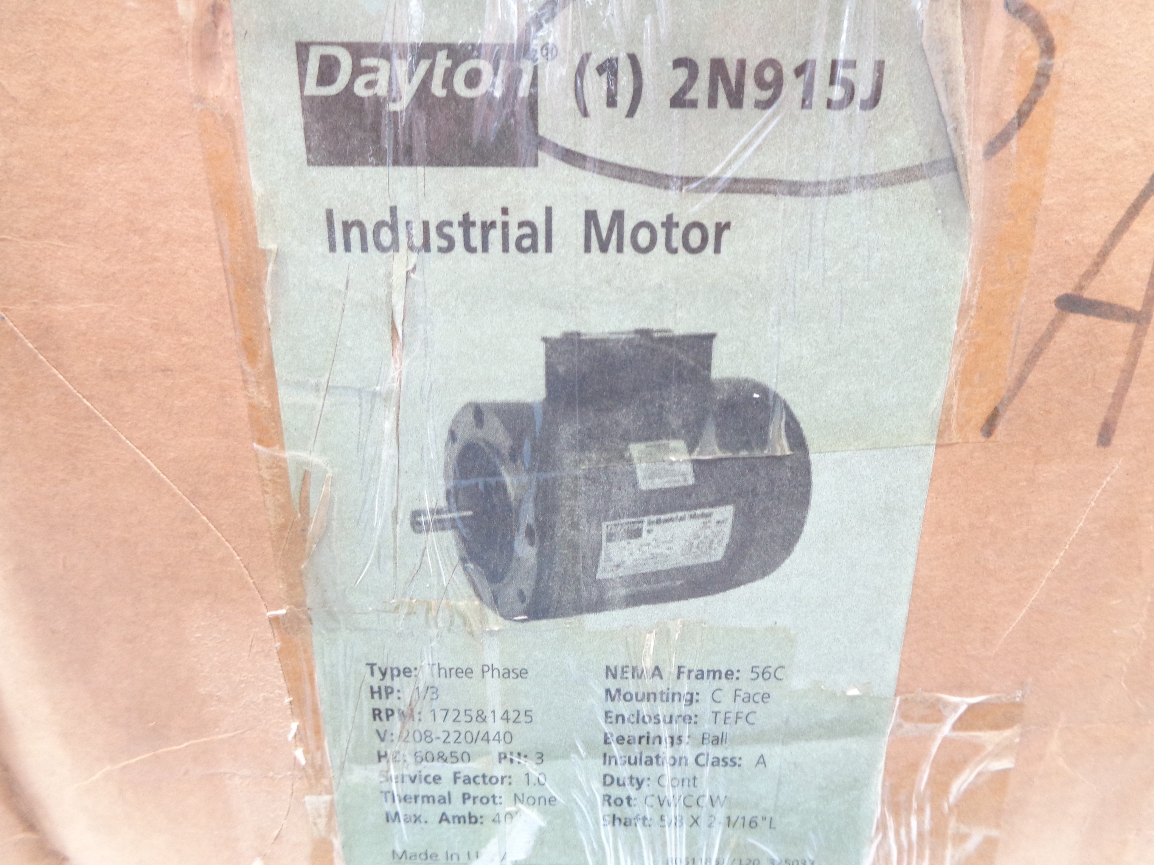 DAYTON 2N915J NSMP
