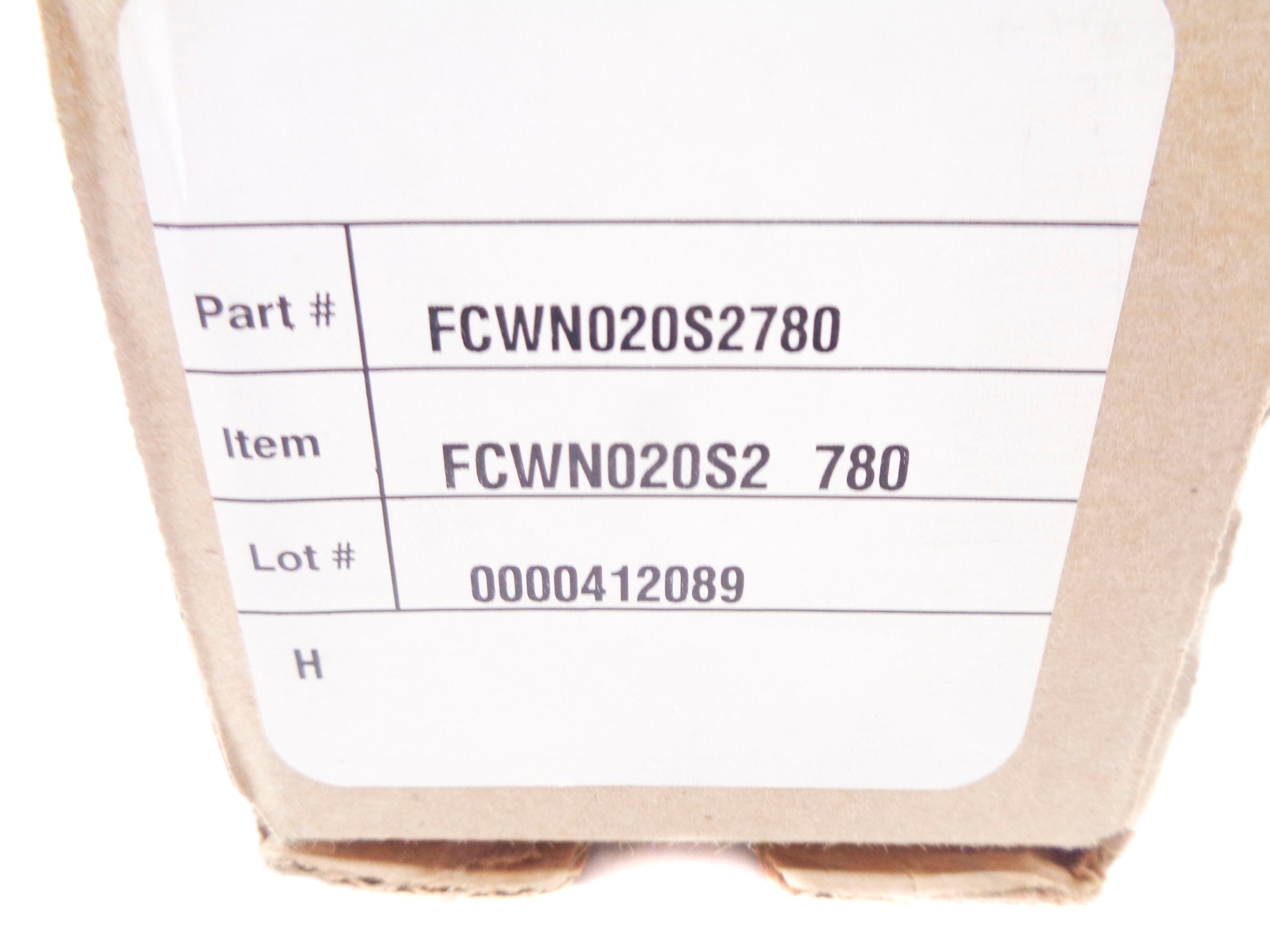 EVOQUA FCWN020S2780 NSMP