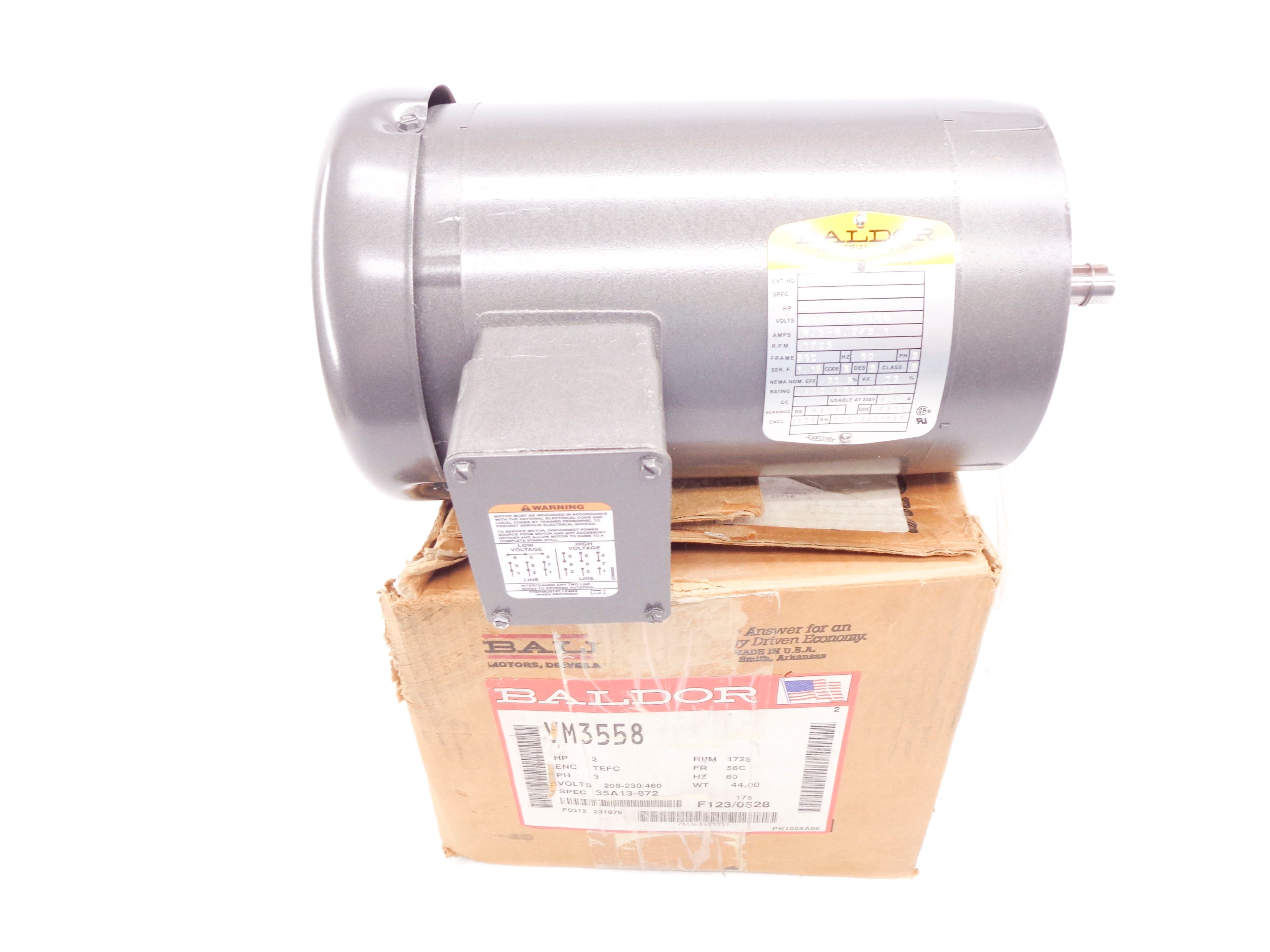 BALDOR VM3558 NSMP