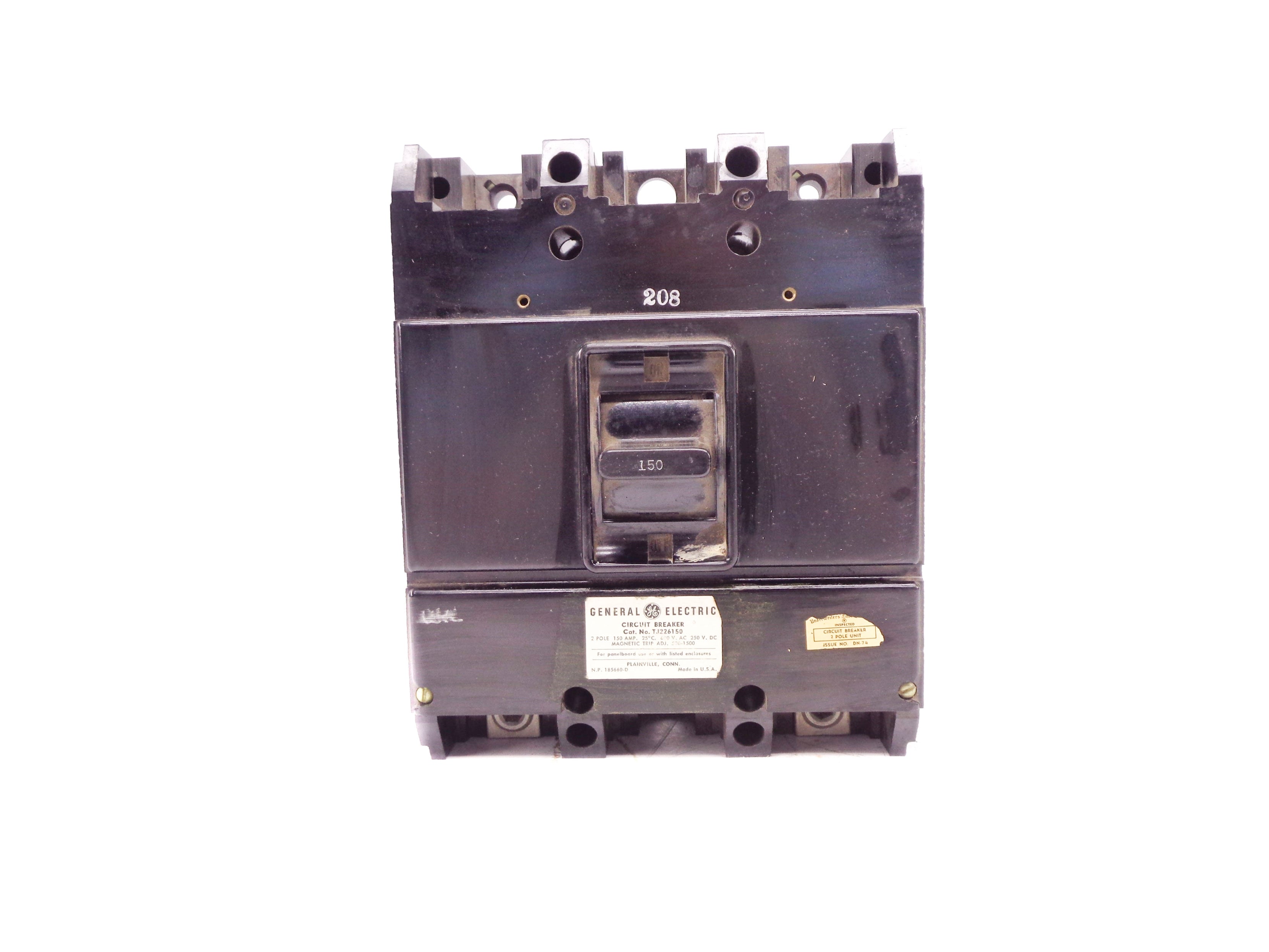 GENERAL ELECTRIC TJ226150 600V 150A (AS PICTURED) NSNP