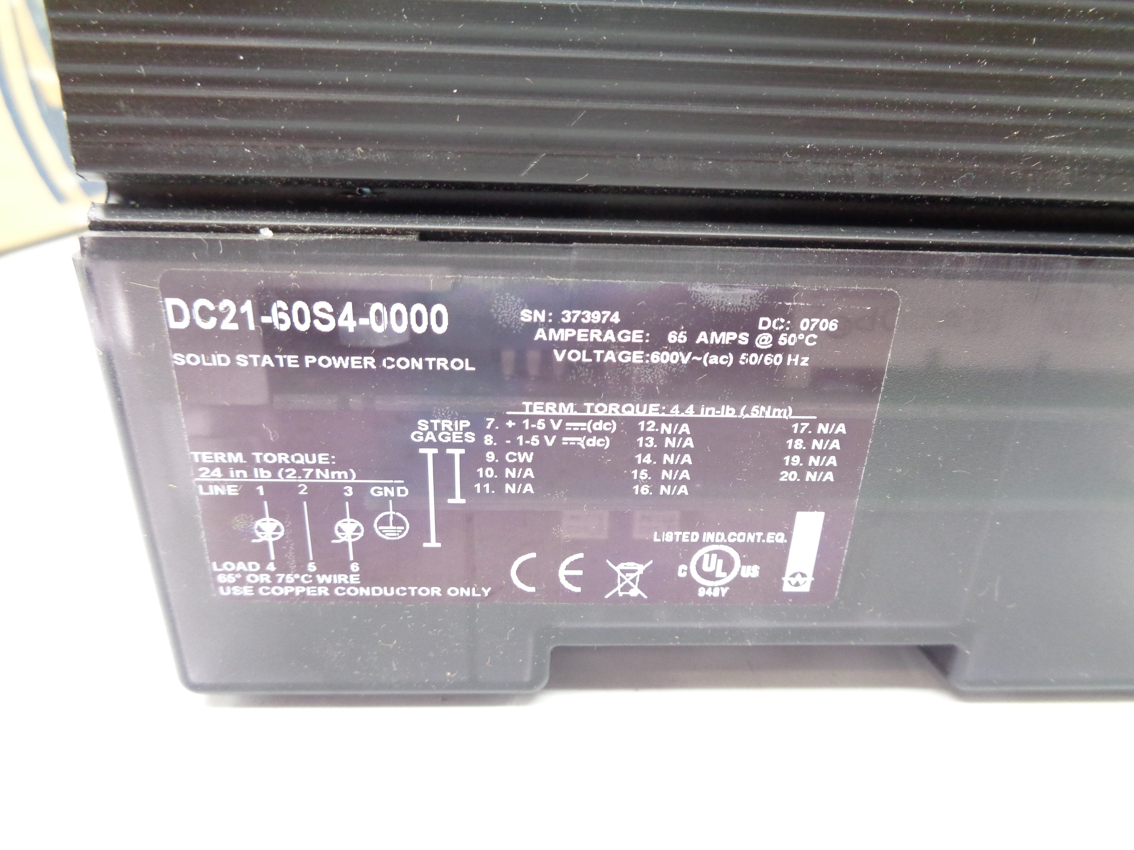WATLOW DC21-60S4-0000 UNMP