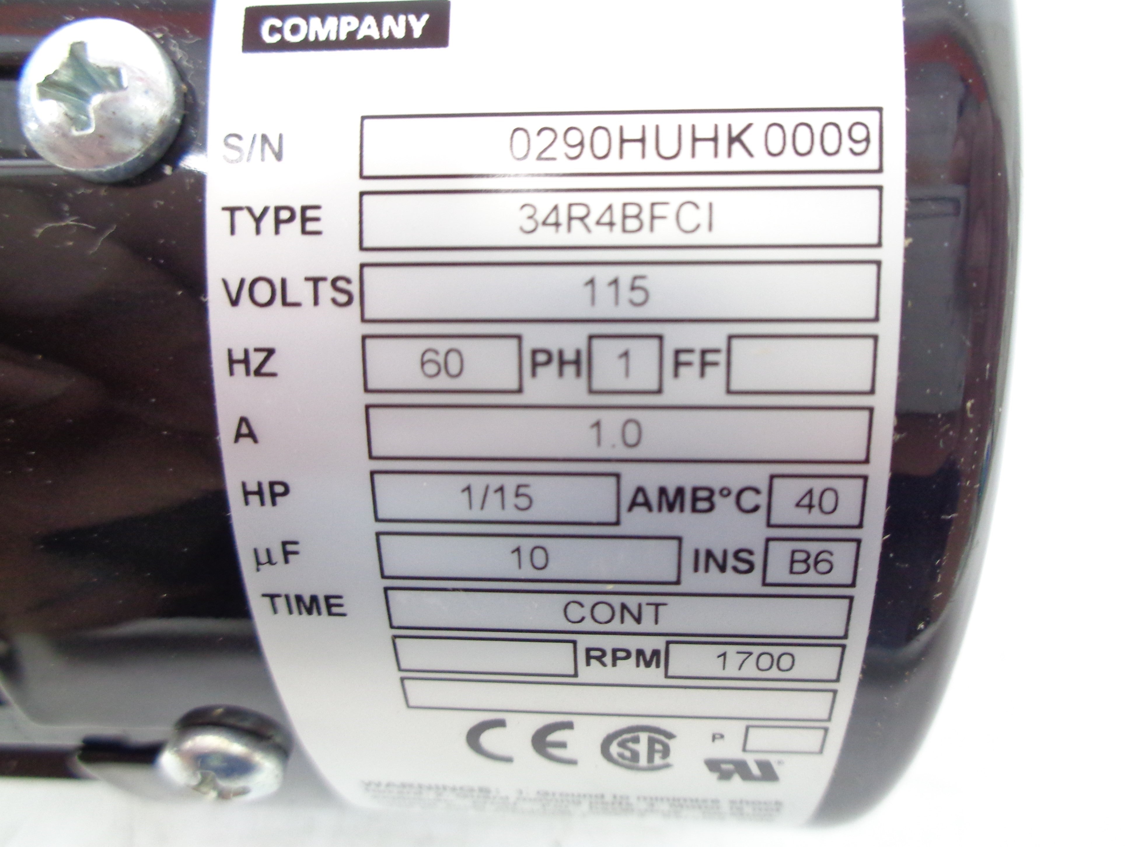 BODINE ELECTRIC 34R4BFCI NSNP