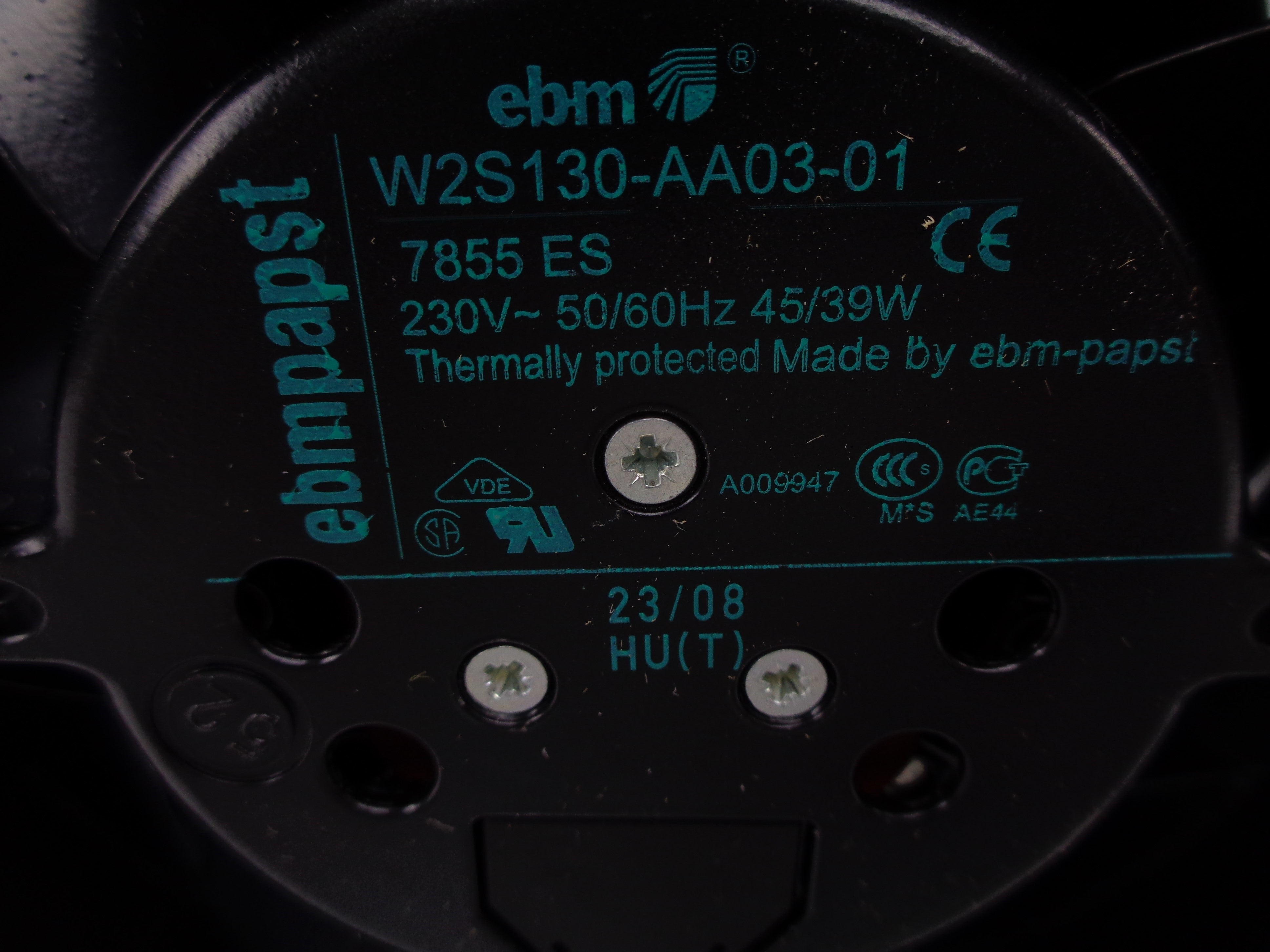 EBM W2S130-AA03-01 NSNP