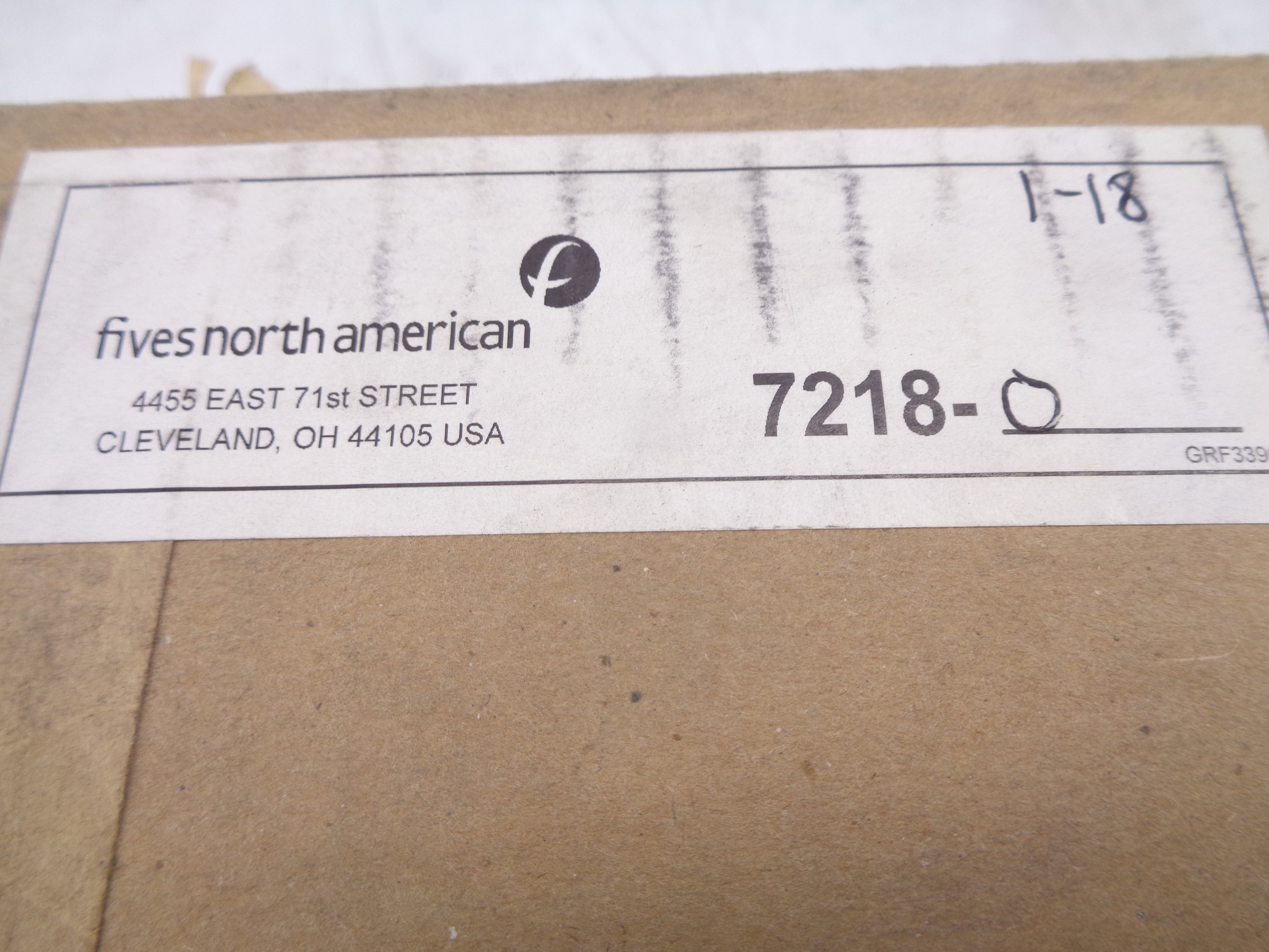 FIVES NORTH AMERICAN 7218-0 NSMP