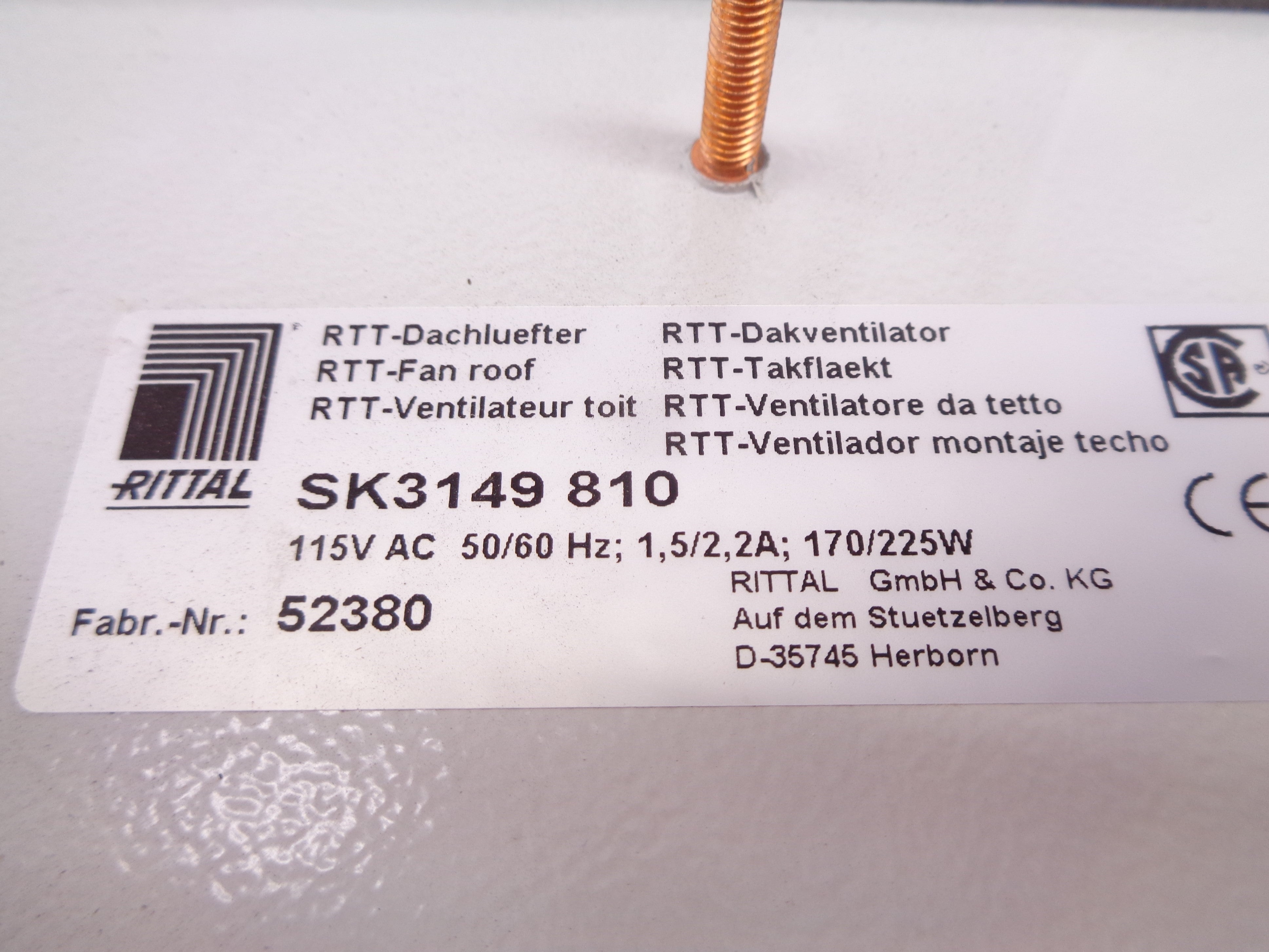 RITTAL SK3149810 NSNP