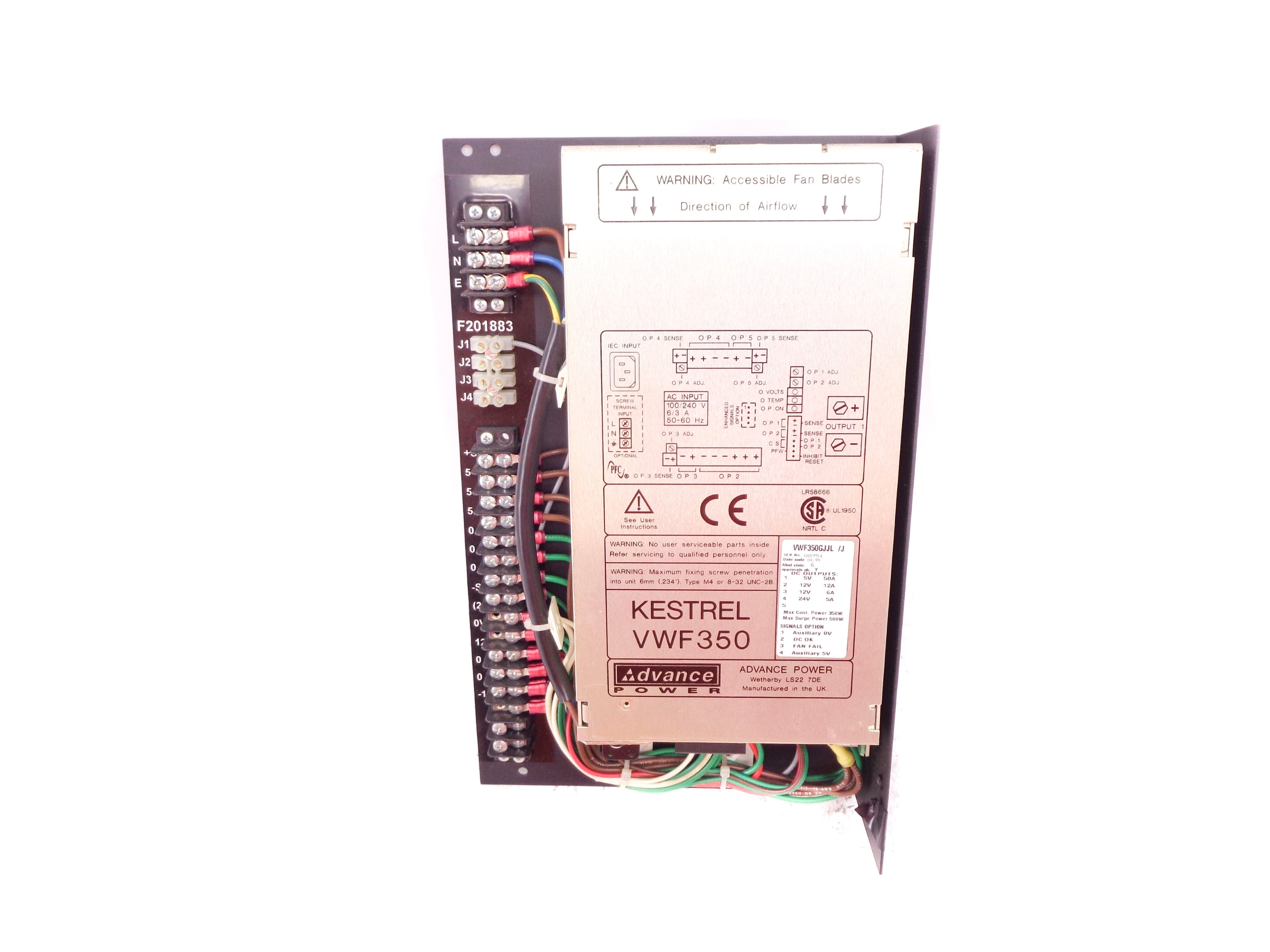 ADVANCE POWER VWF350GJJL UNMP