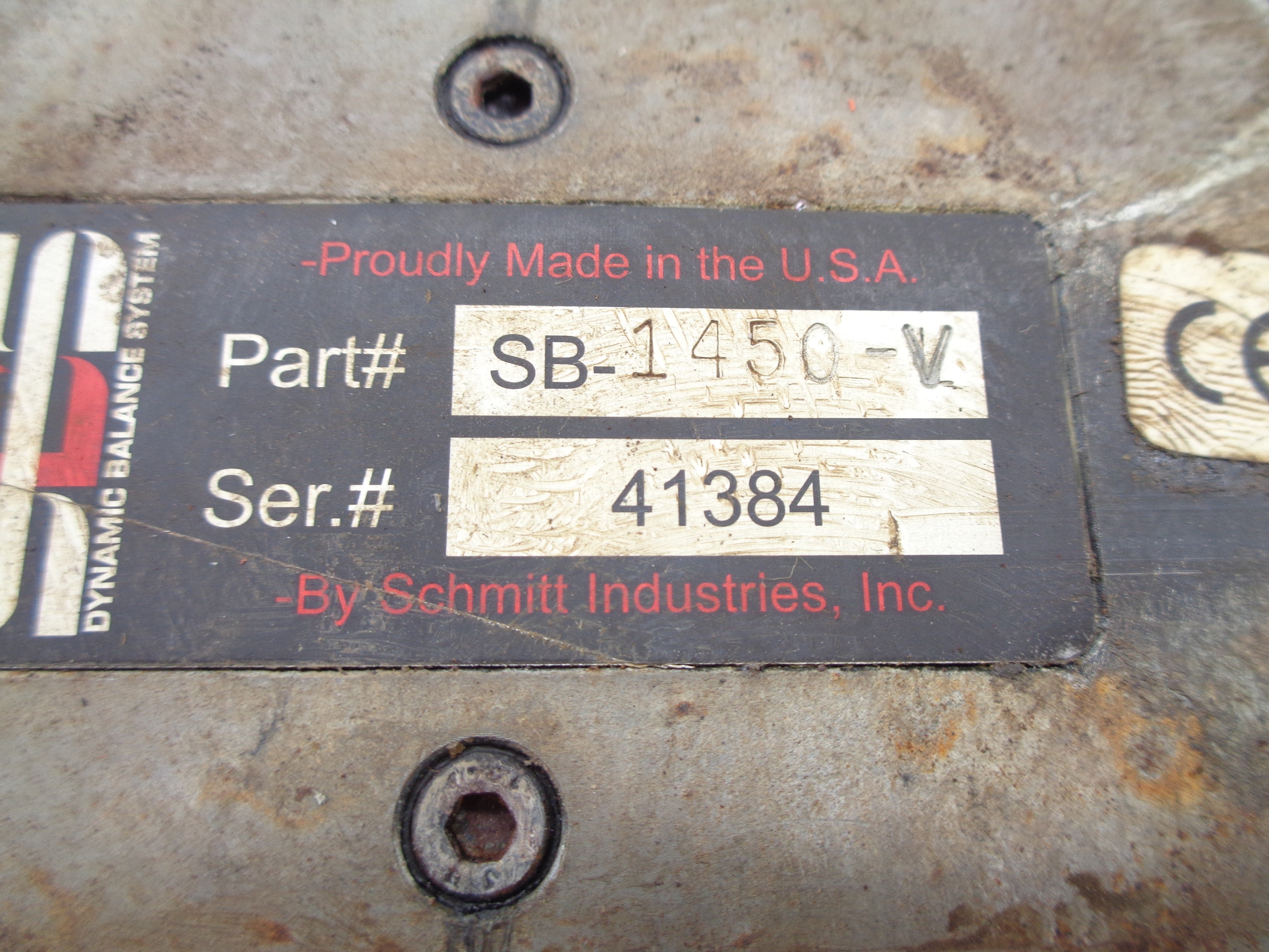 DYNAMIC BALANCE SYSTEM SB-1450-V UNMP
