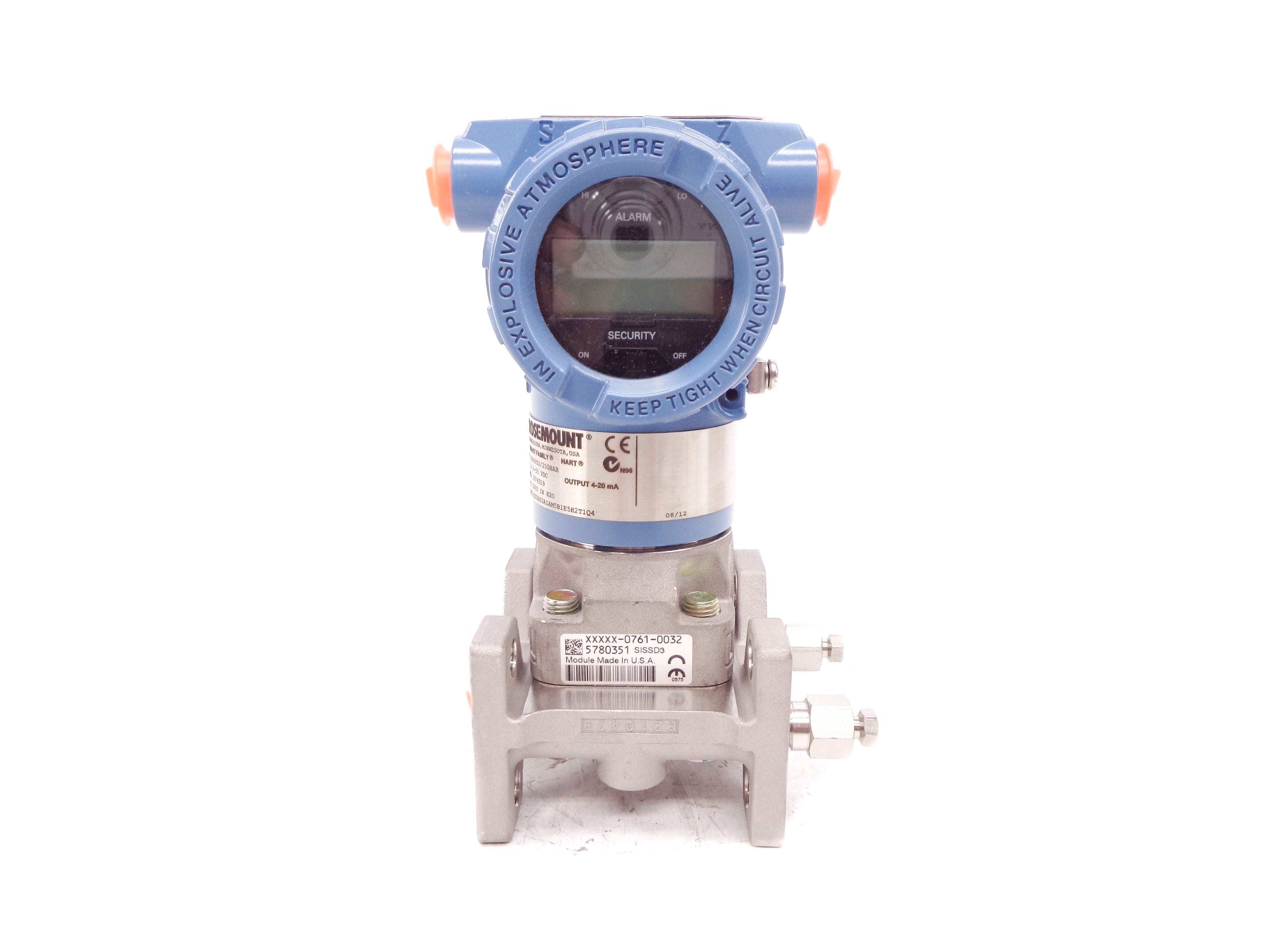 ROSEMOUNT 3051CD3A02A1AM5B1E5H2T1Q4 3626PSI NSMP