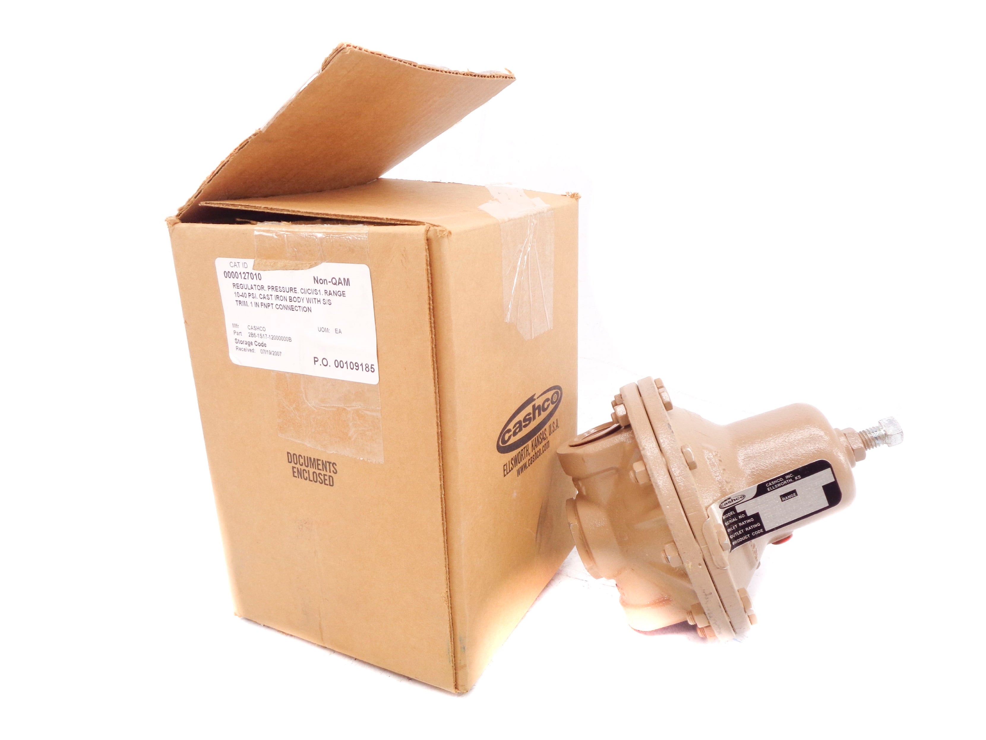 CASHCO 2B6-1S17-12000000B 10-40PSI NSMP