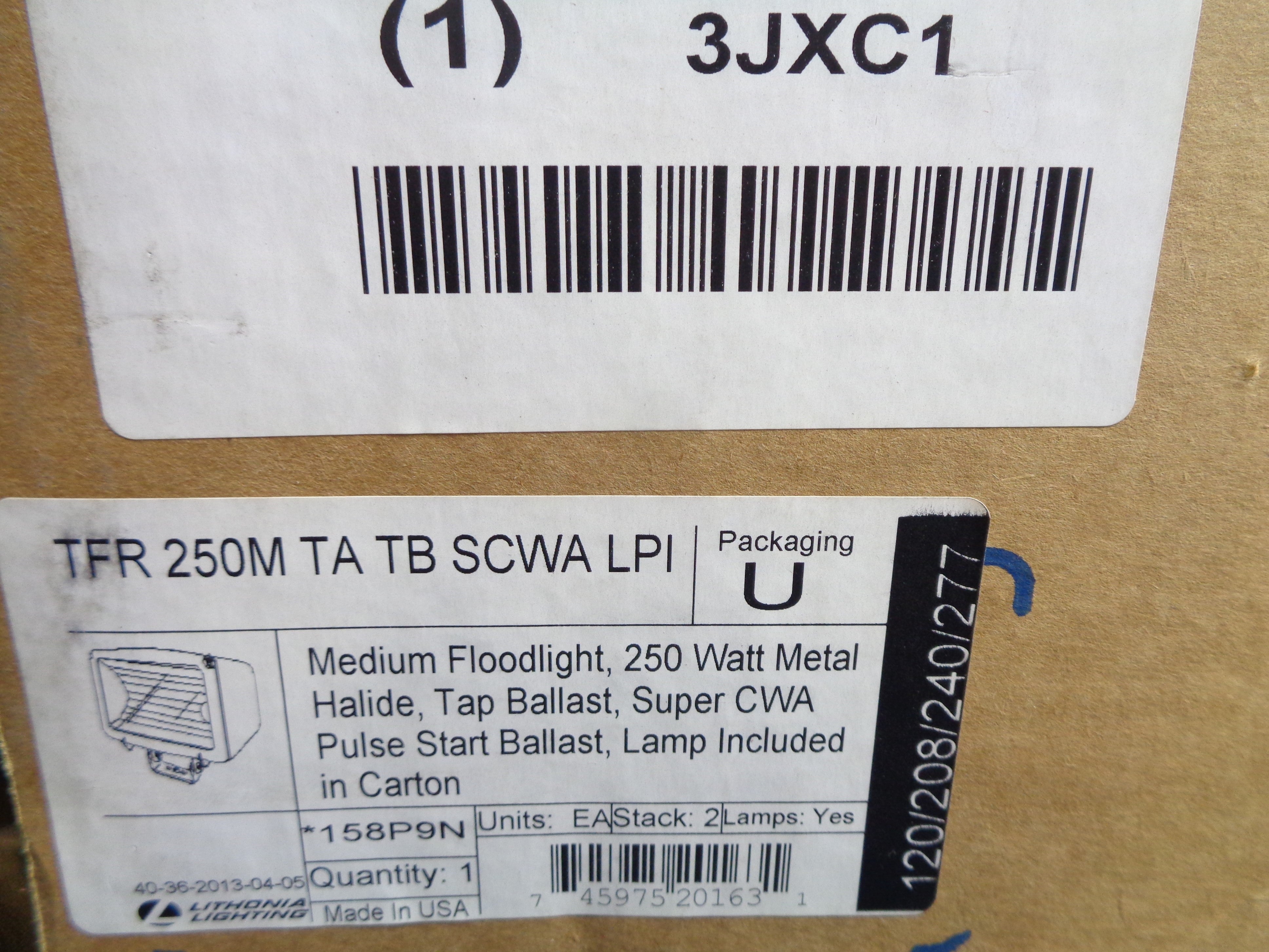 LITHONIA LIGHTING TFR250MTATBSCWALPI NSMP