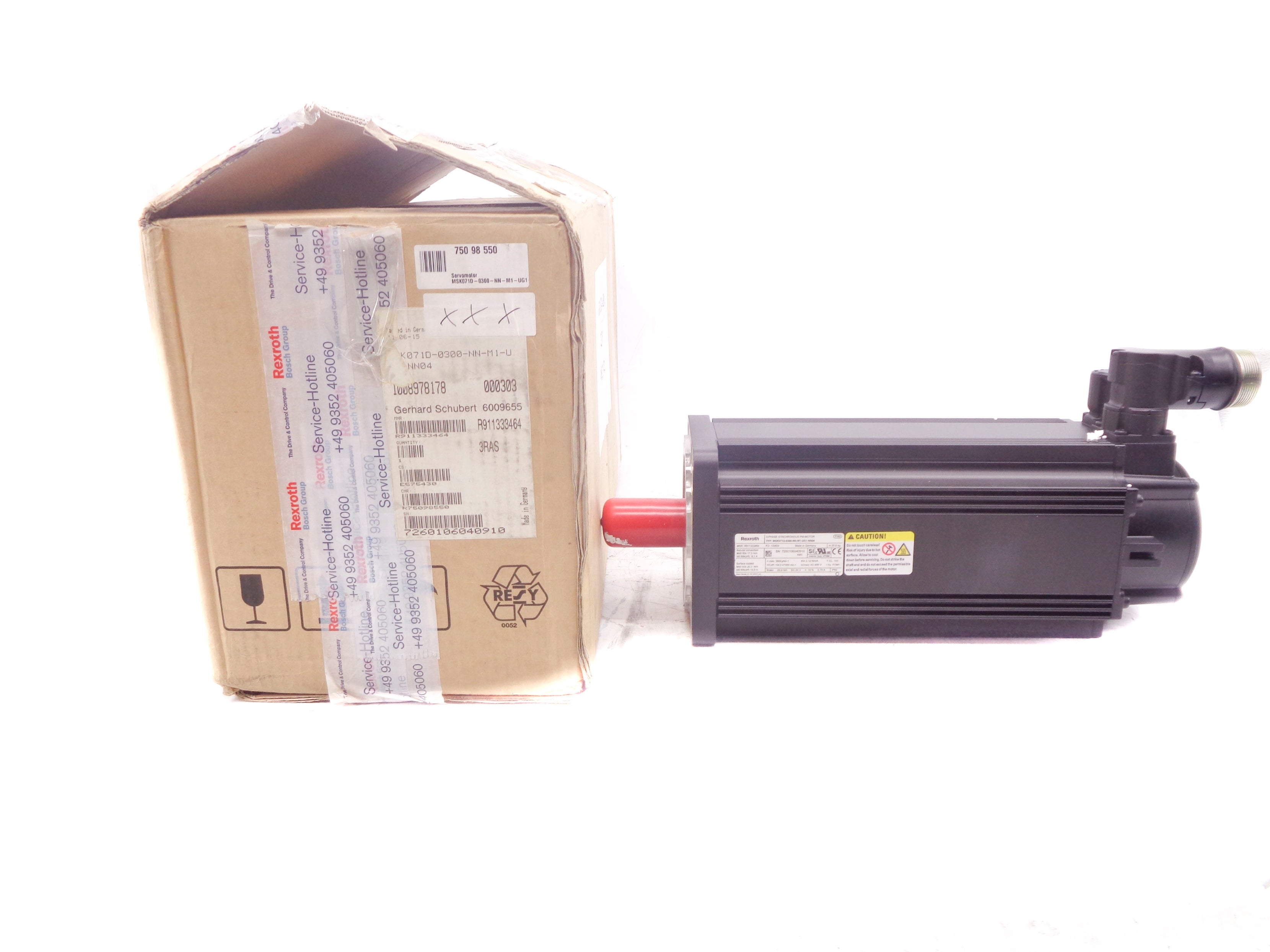 REXROTH MSK071D-0300-NN-M1-UNN04 R911333464 NSMP