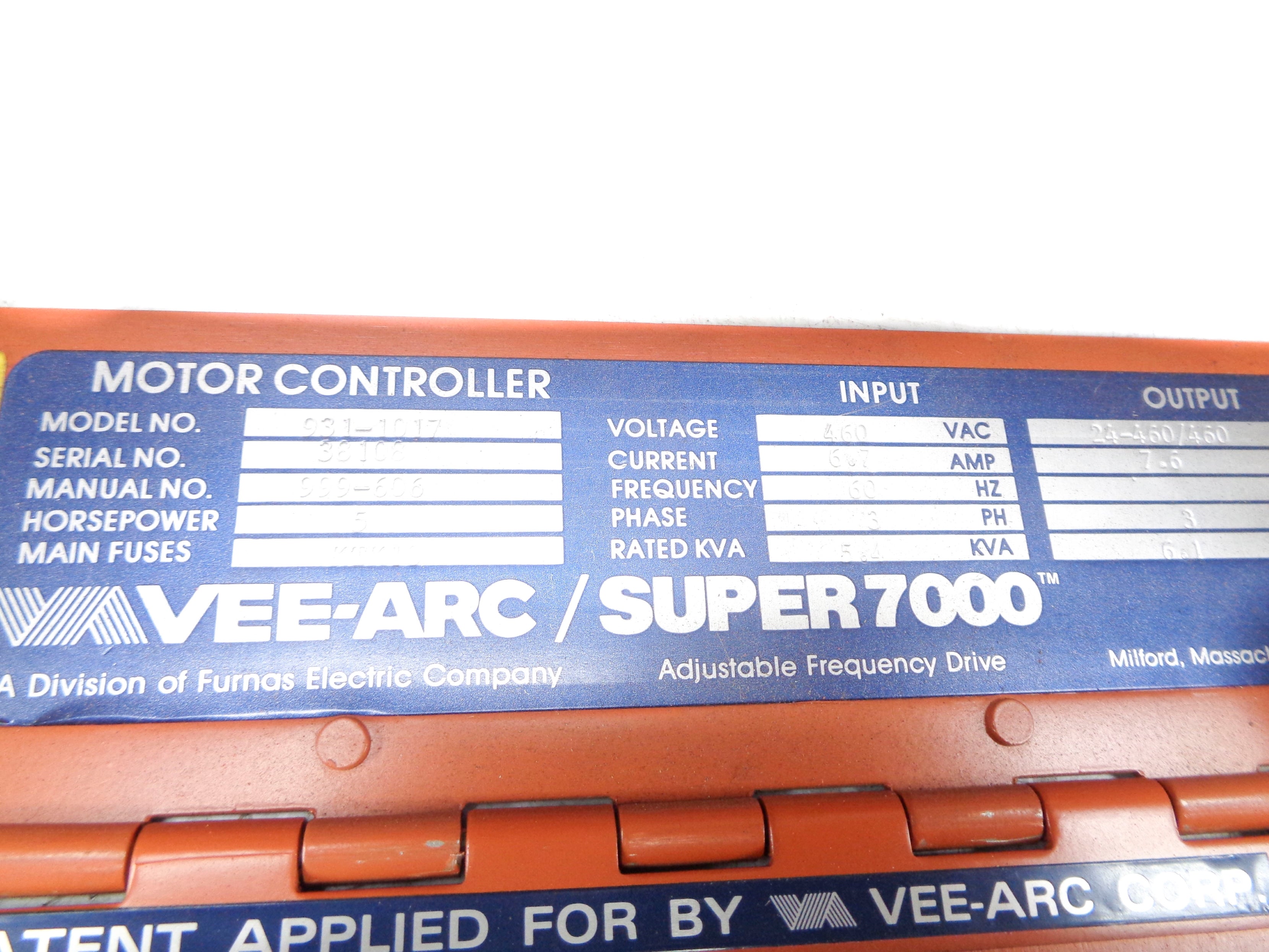 VEE-ARC 931-1017 UNMP