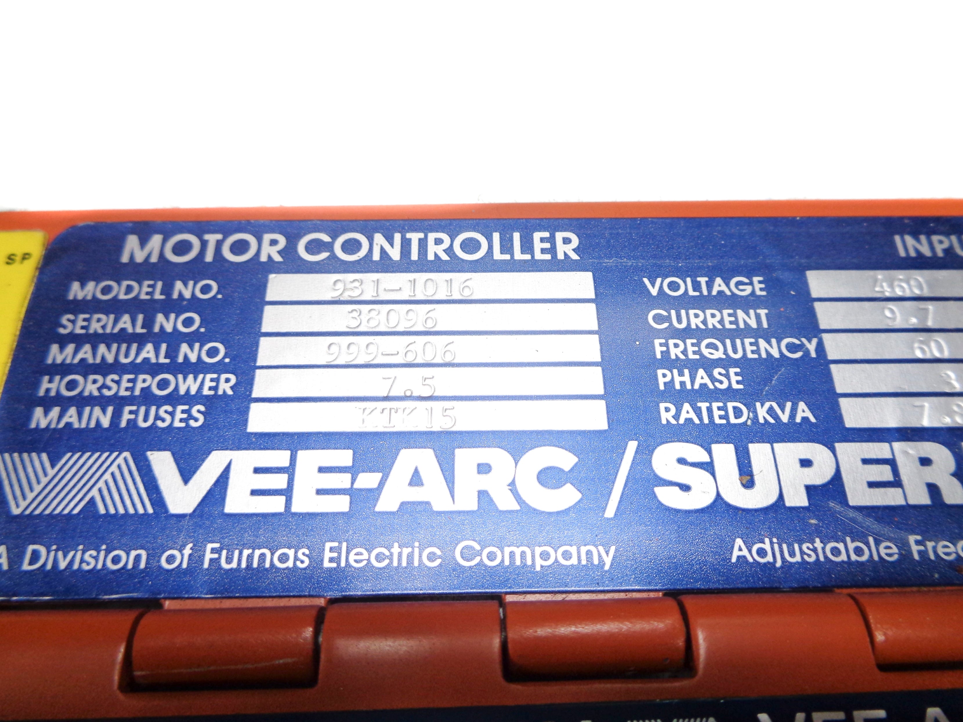 VEE-ARC 931-1016 UNMP