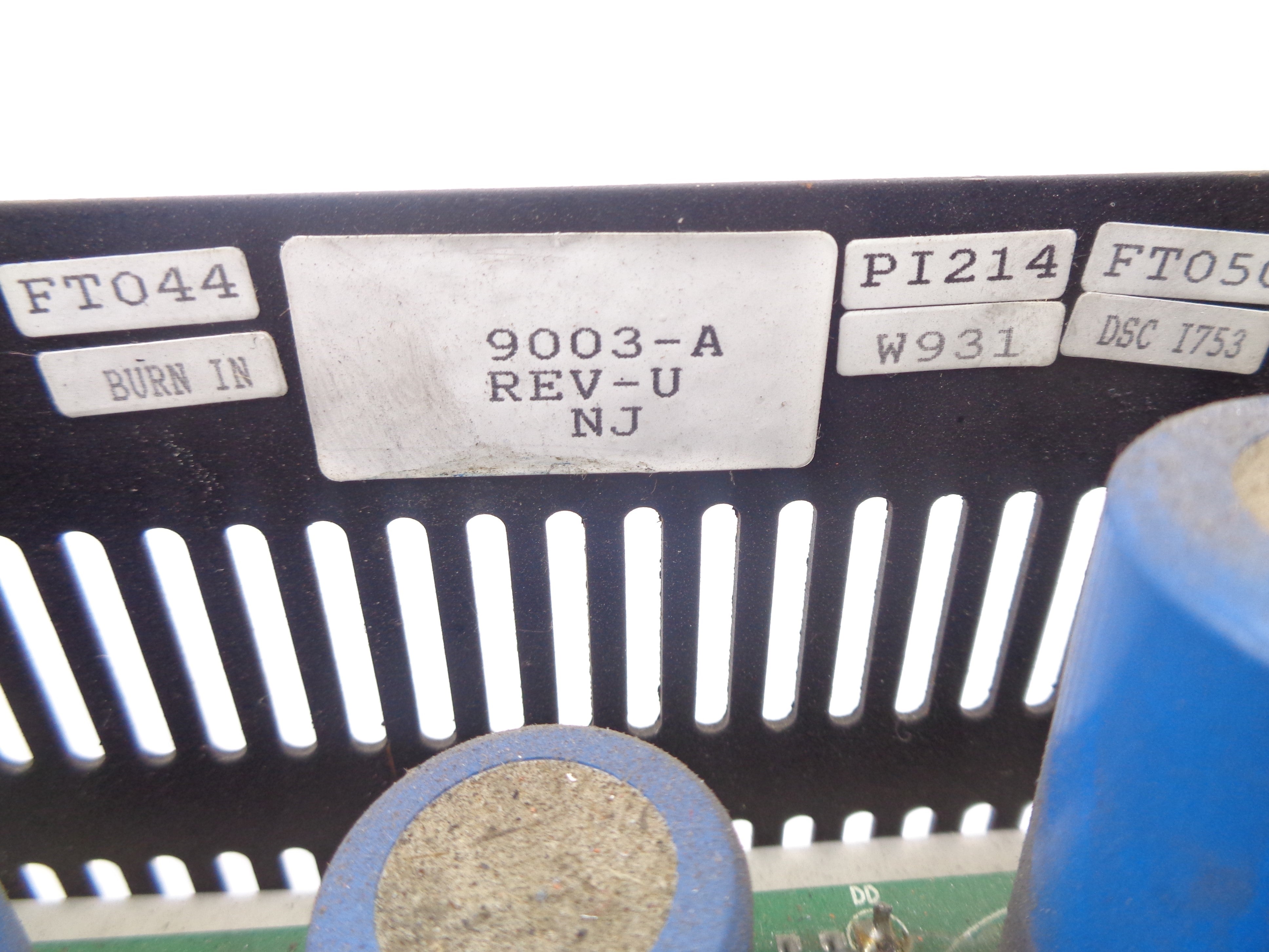 FINCOR MODEL 6140 9003-A UNMP