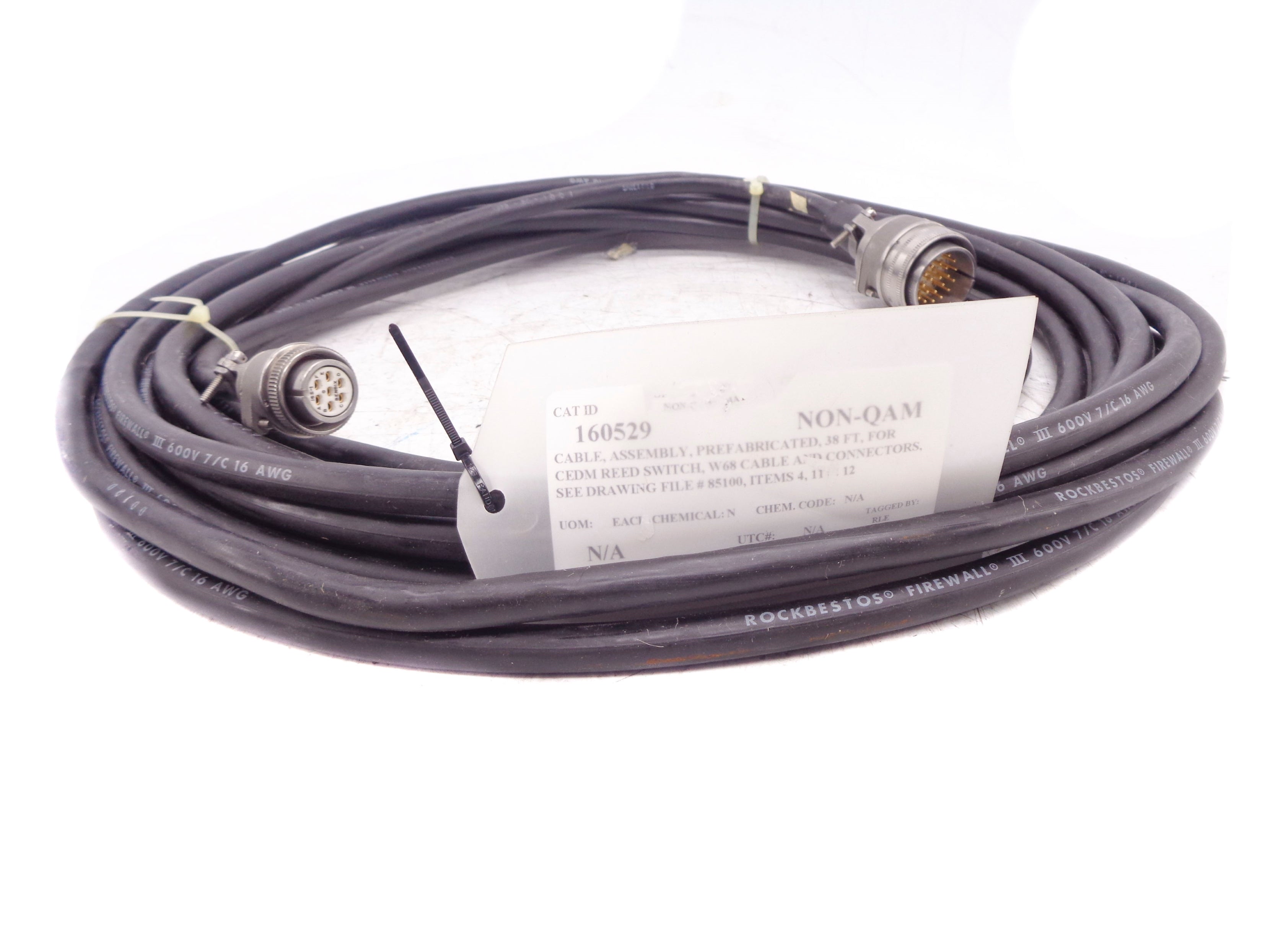 ROCKBESTOS 7/C16AWG 1978-80-1001 NSNP