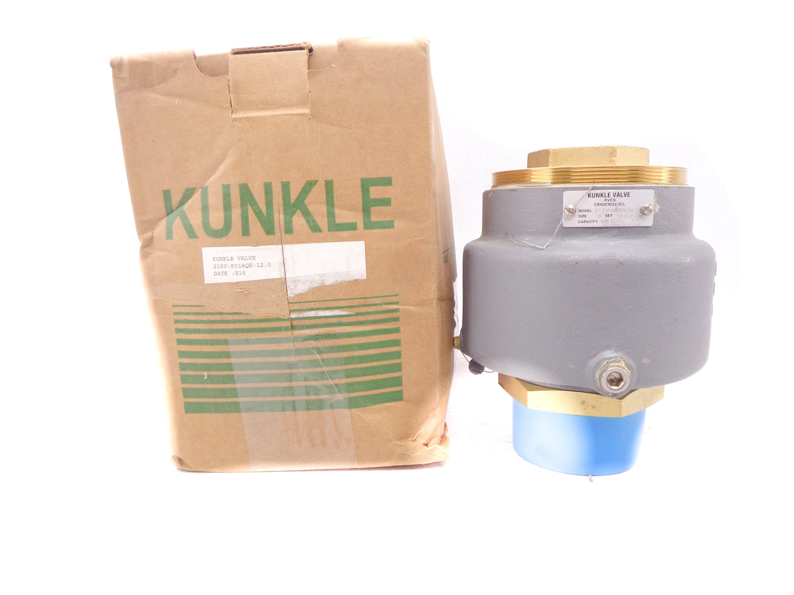 KUNKLE VALVE 215V-K01AQE NSMP