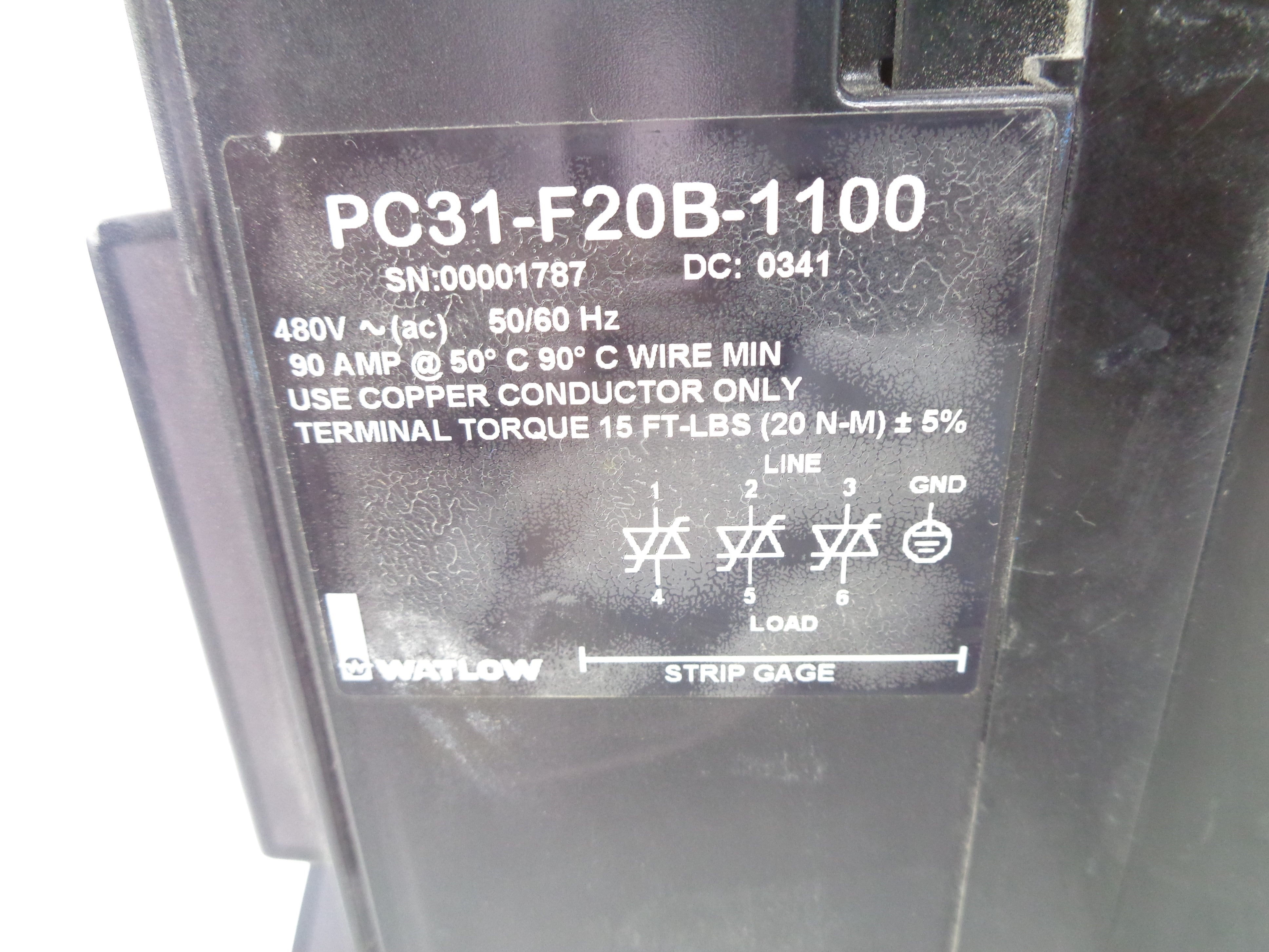 WATLOW PC31-F20B-1100 UNMP