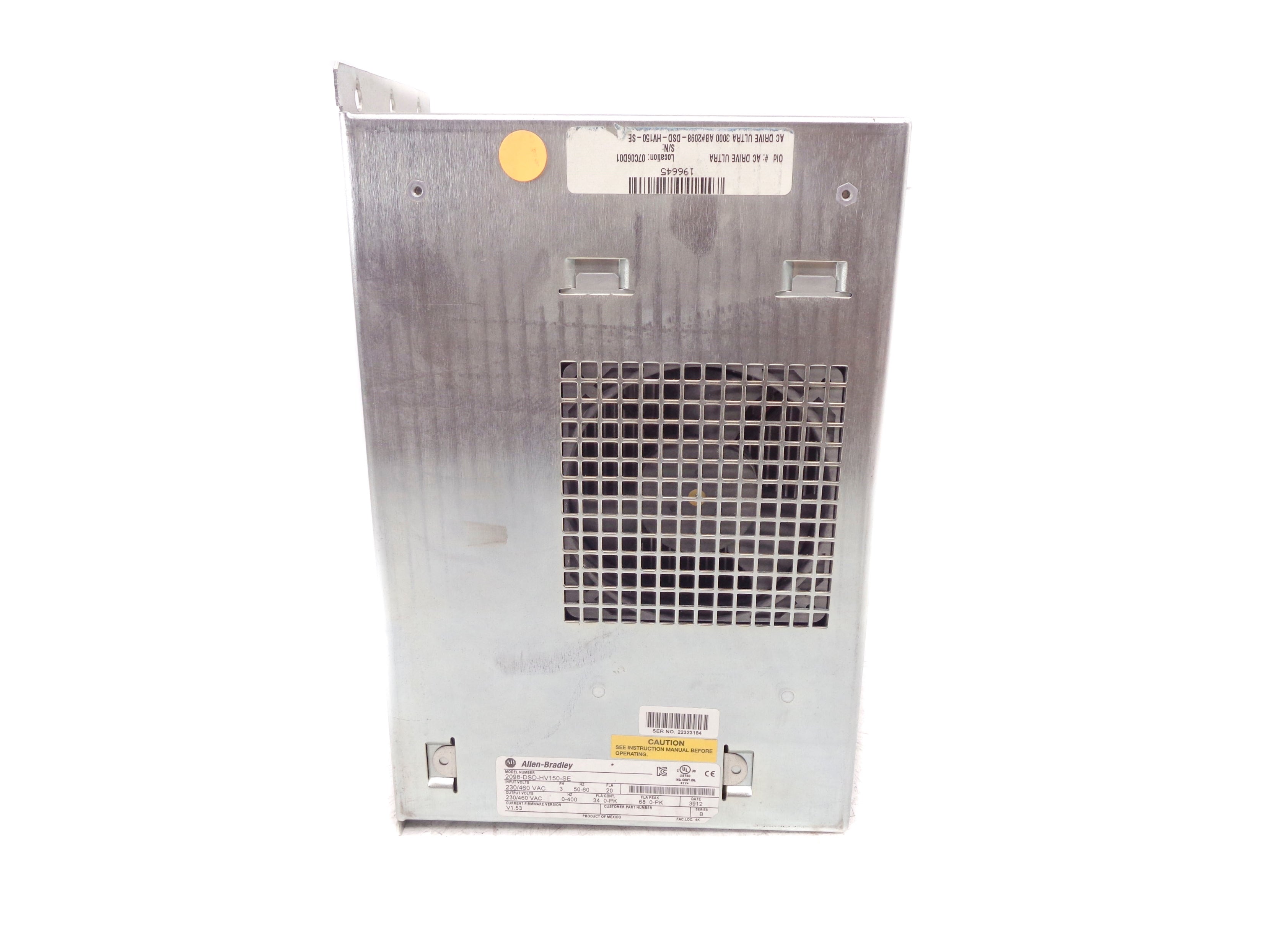 ALLEN BRADLEY 2098-DSD-HV150-SE SER. B F/W V1.53 NSNP