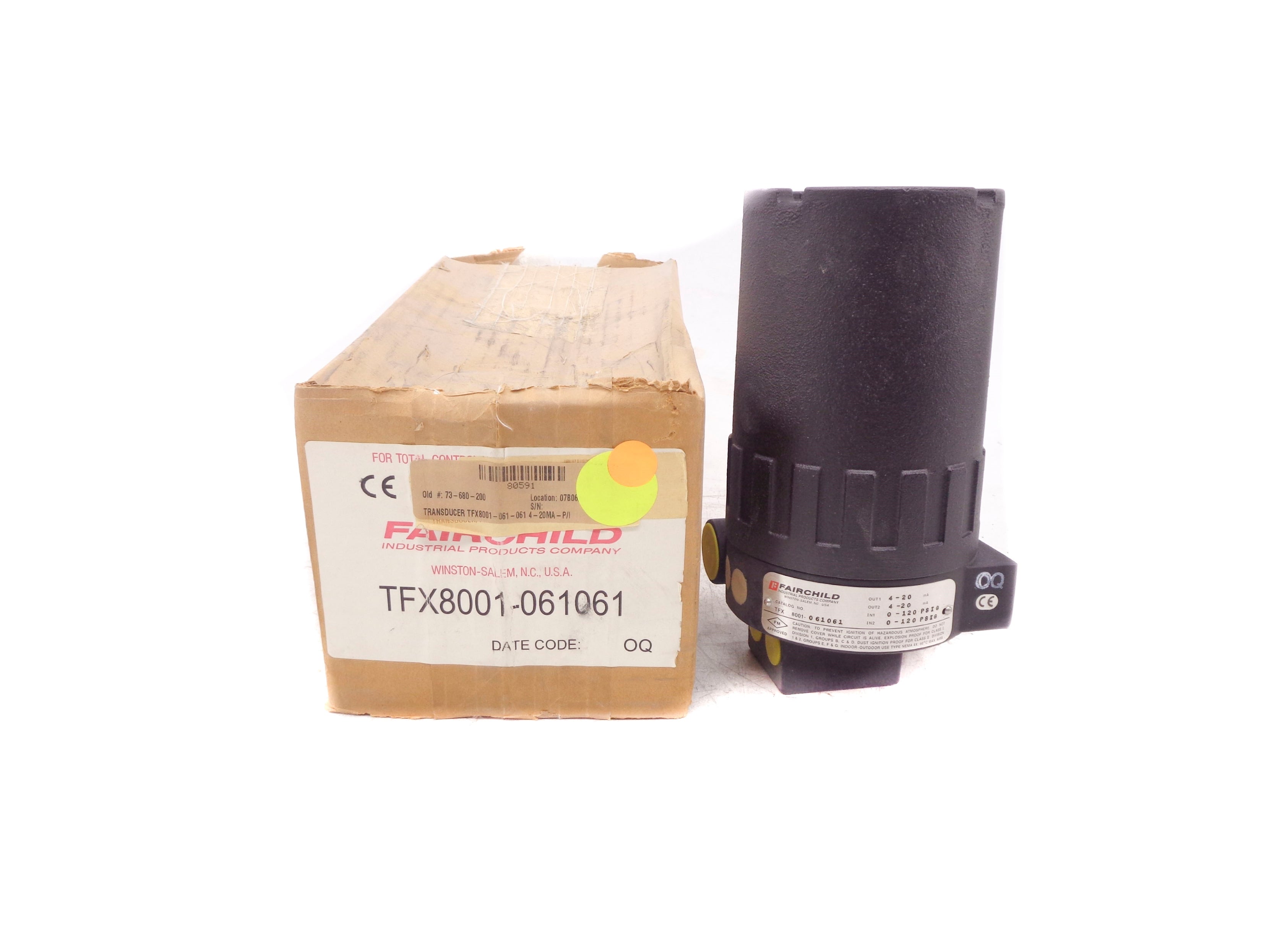FAIRCHILD TFX8001-061061 0-120PSI NSMP