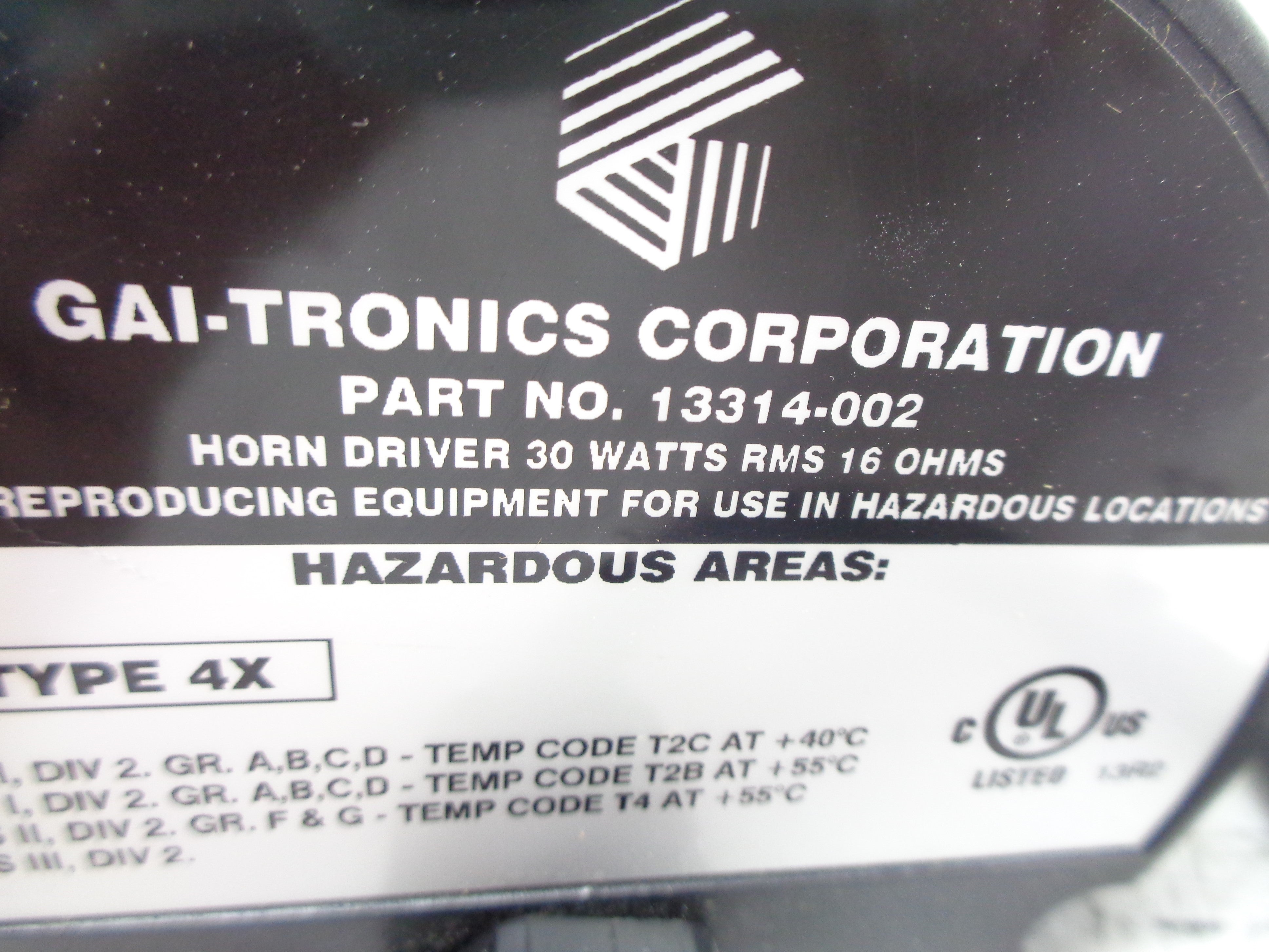 GAI-TRONICS 13314-002 UNMP