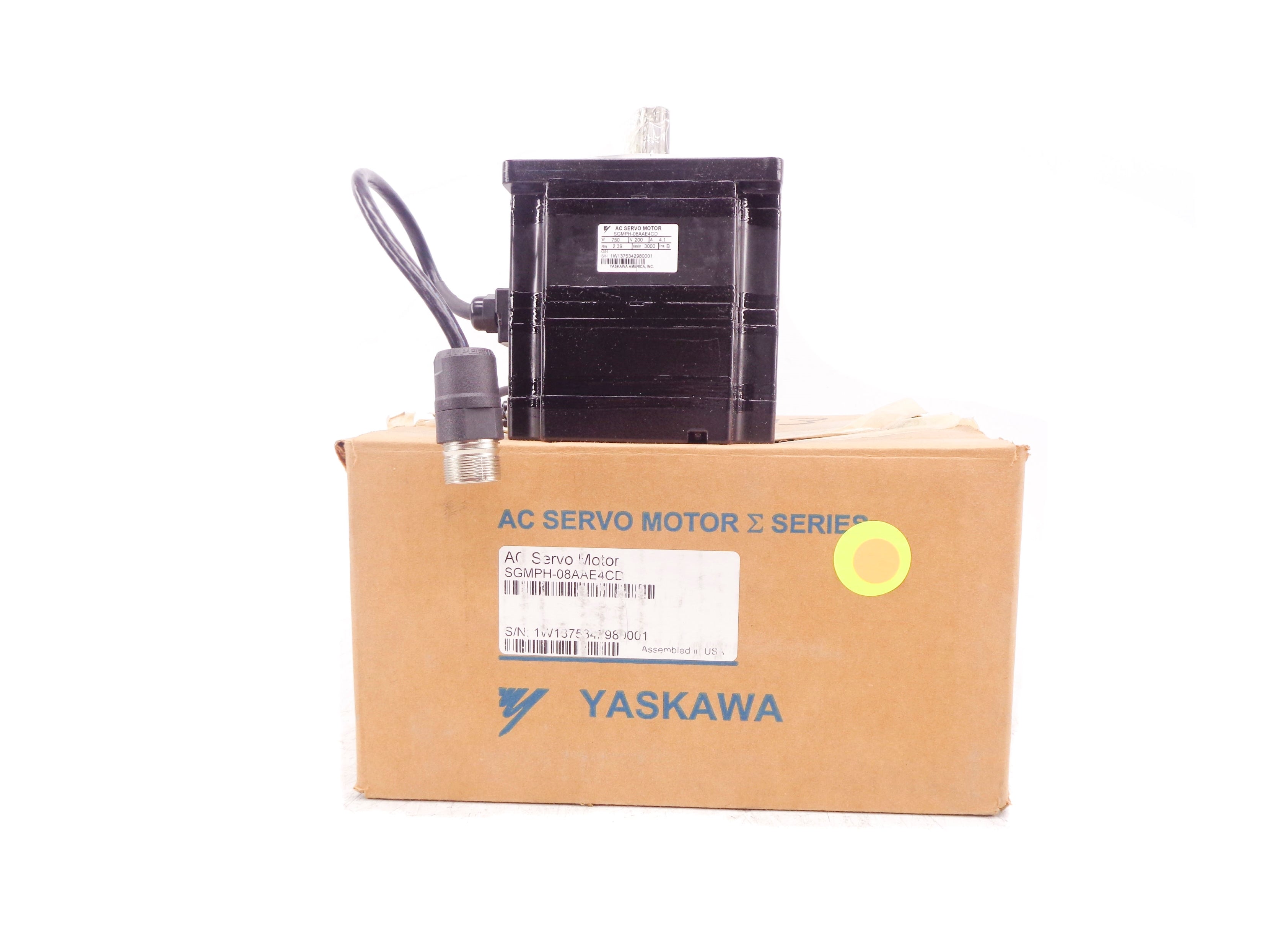 YASKAWA SGMPH-08AAE4CD NSMP