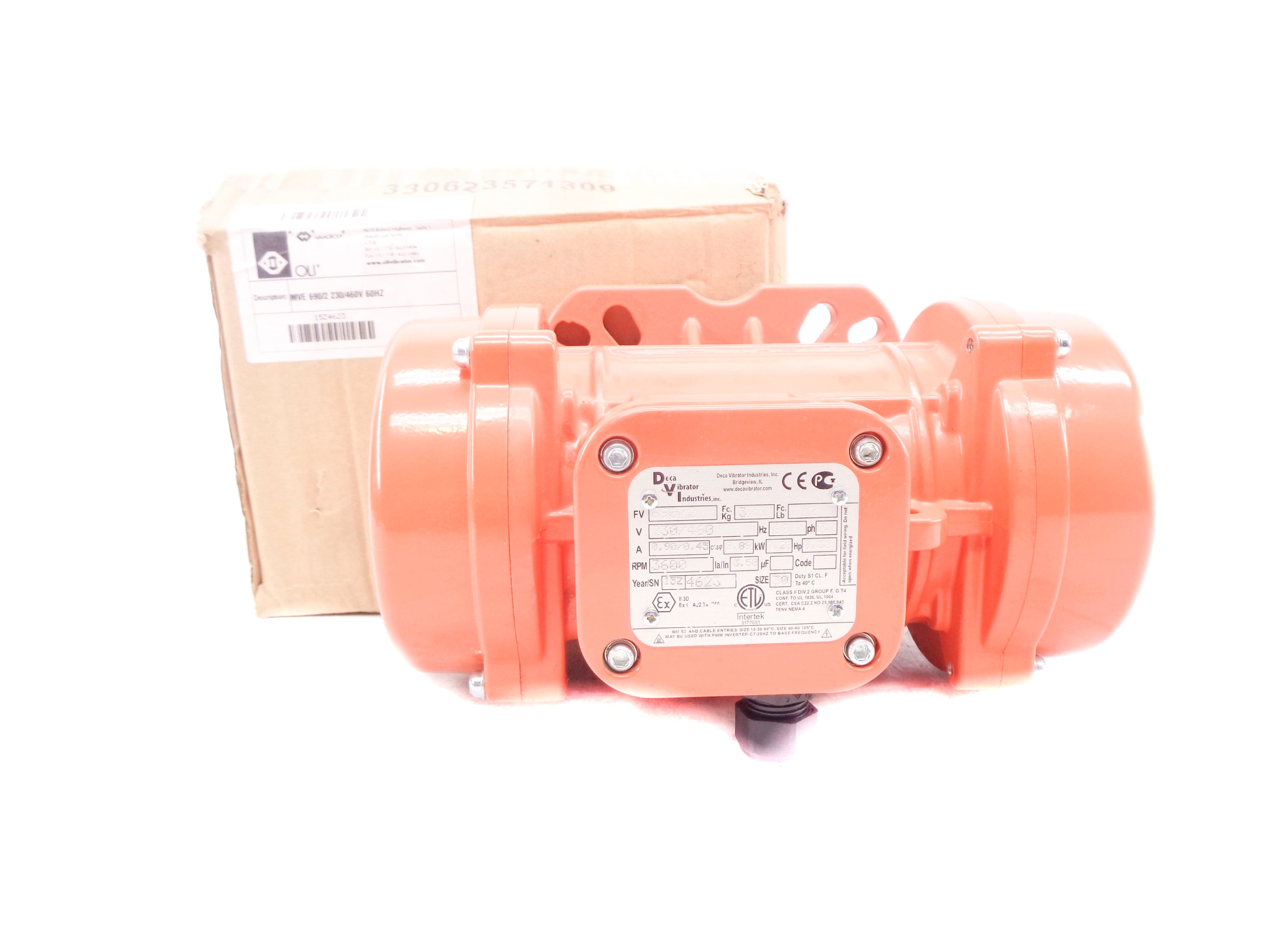 DECA VIBRATOR INDUSTRIES MVE690/2 NSMP
