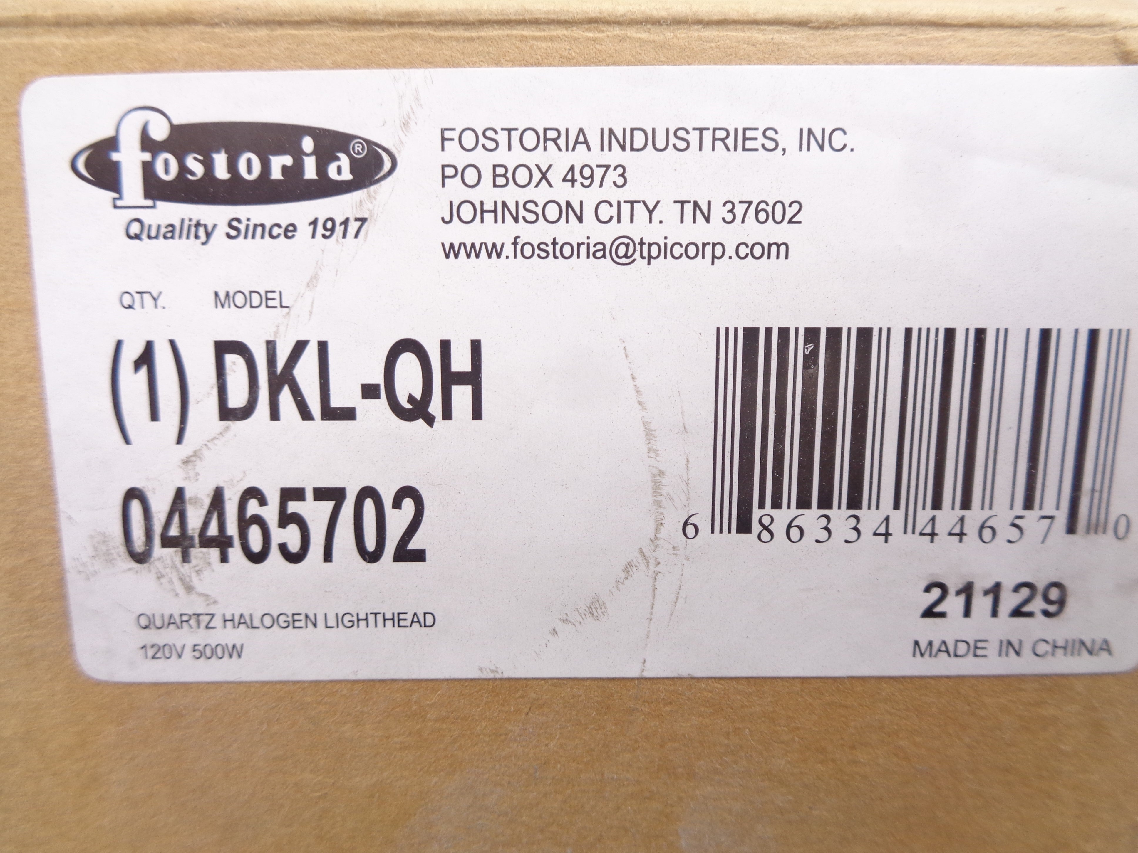 FOSTORIA DKL-QH NSMP