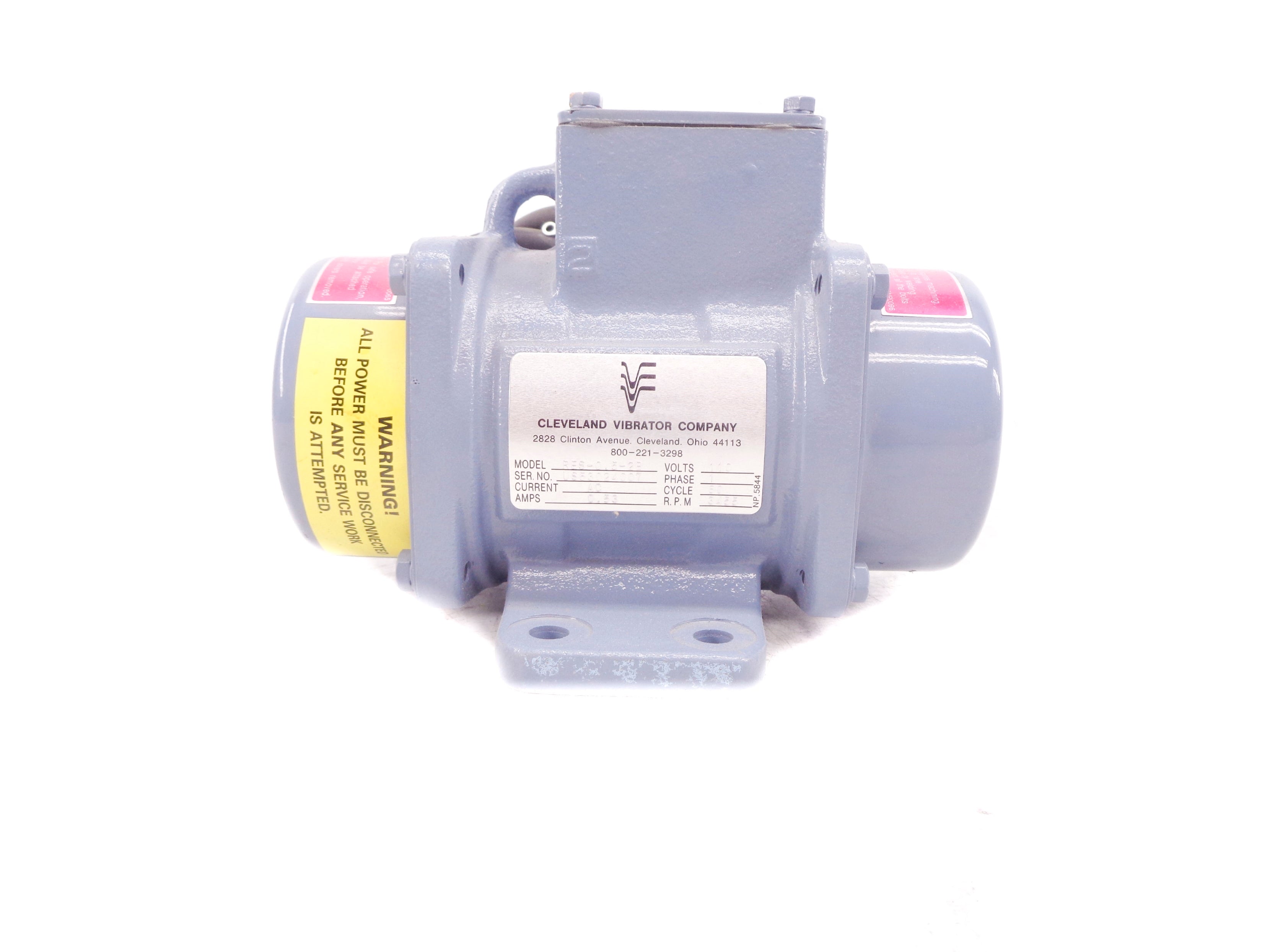 CLEVELAND VIBRATOR COMPANY RES-0.5-2B UNMP