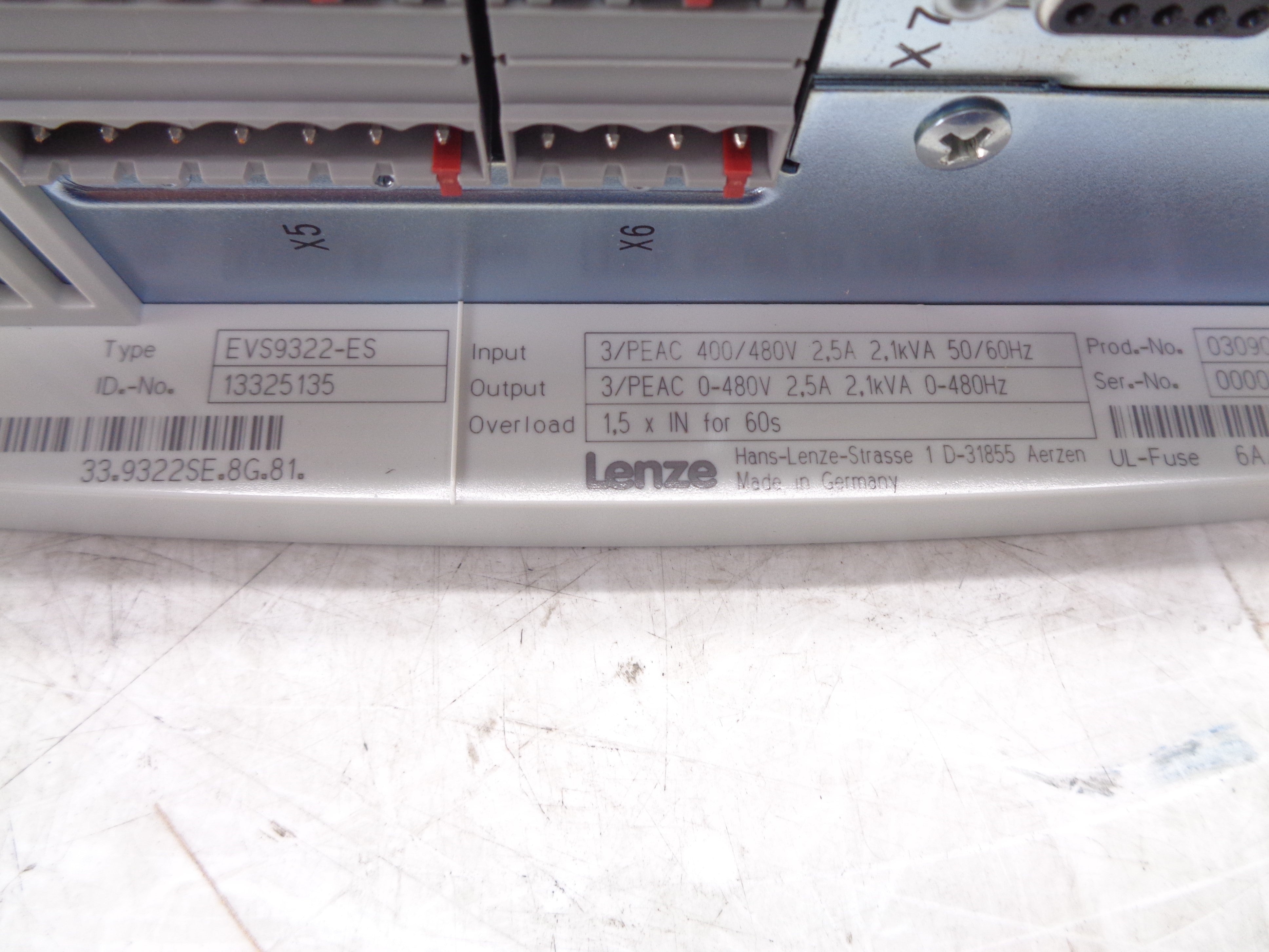 LENZE EVS9322-ES NSMP