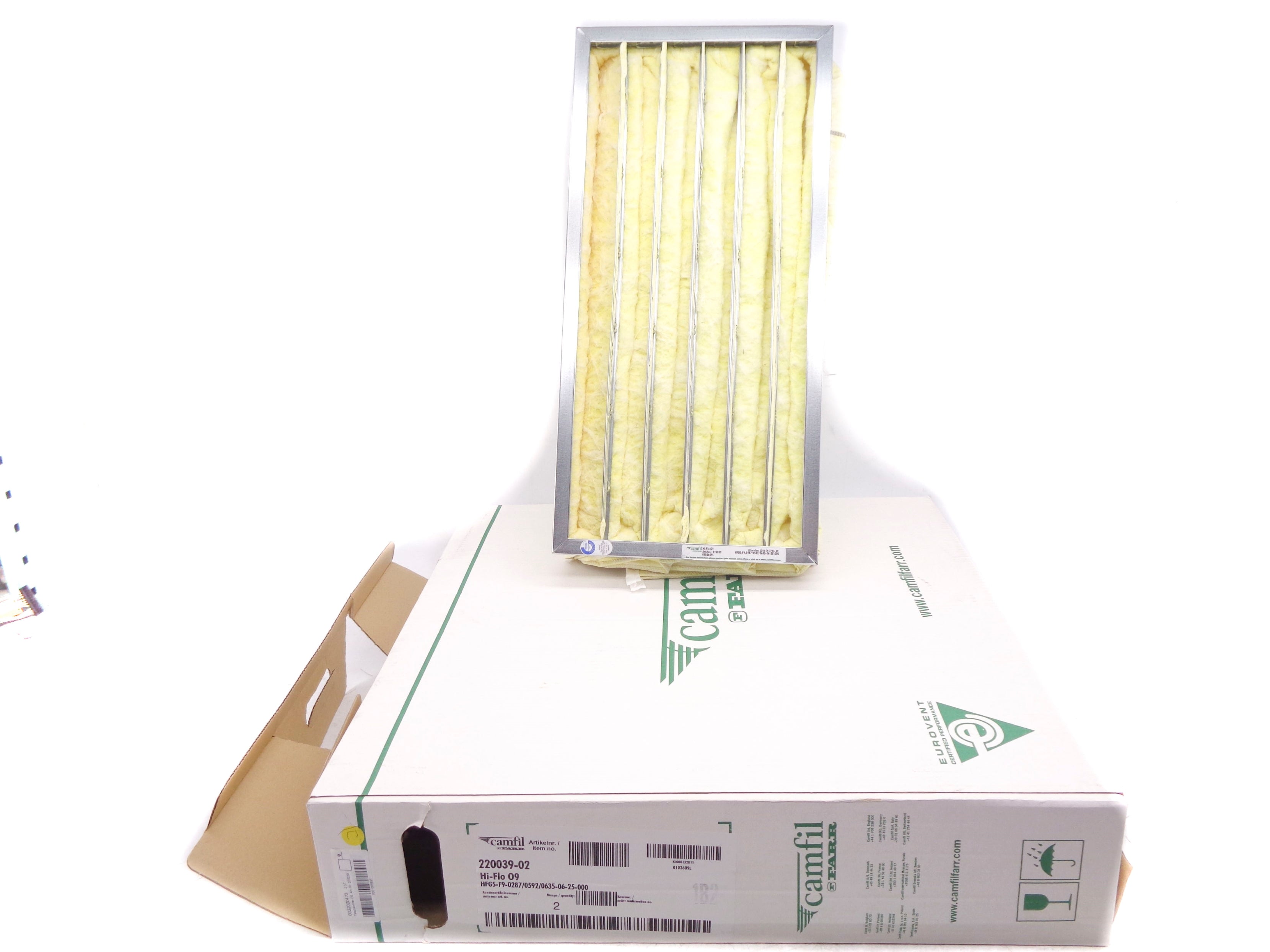 CAMFIL FARR HFGS-F9-0287/0592/0635-06-25-000 (PKG OF 2) NSMP