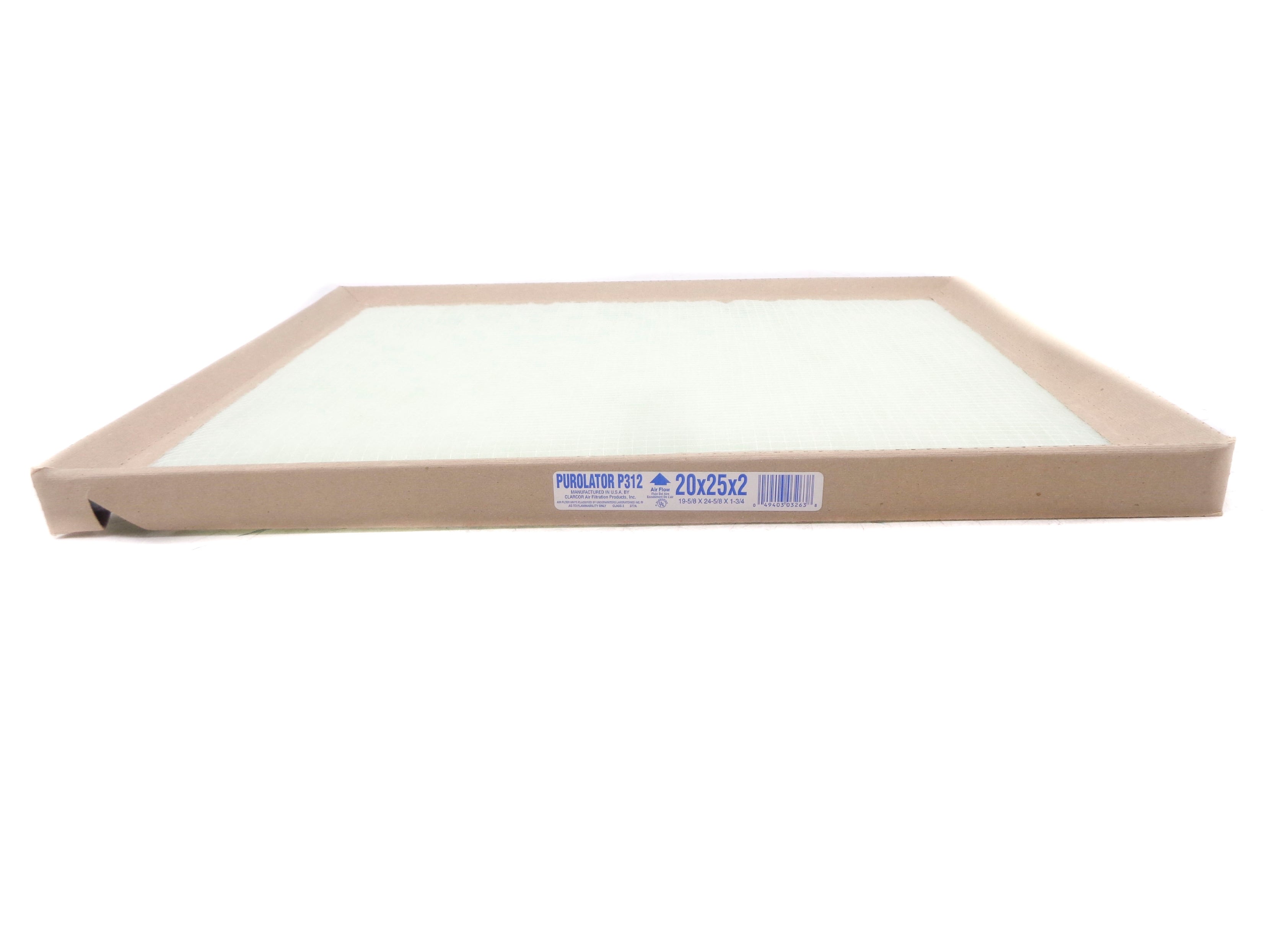 PUROLATOR P312 20X25X2 NSNP