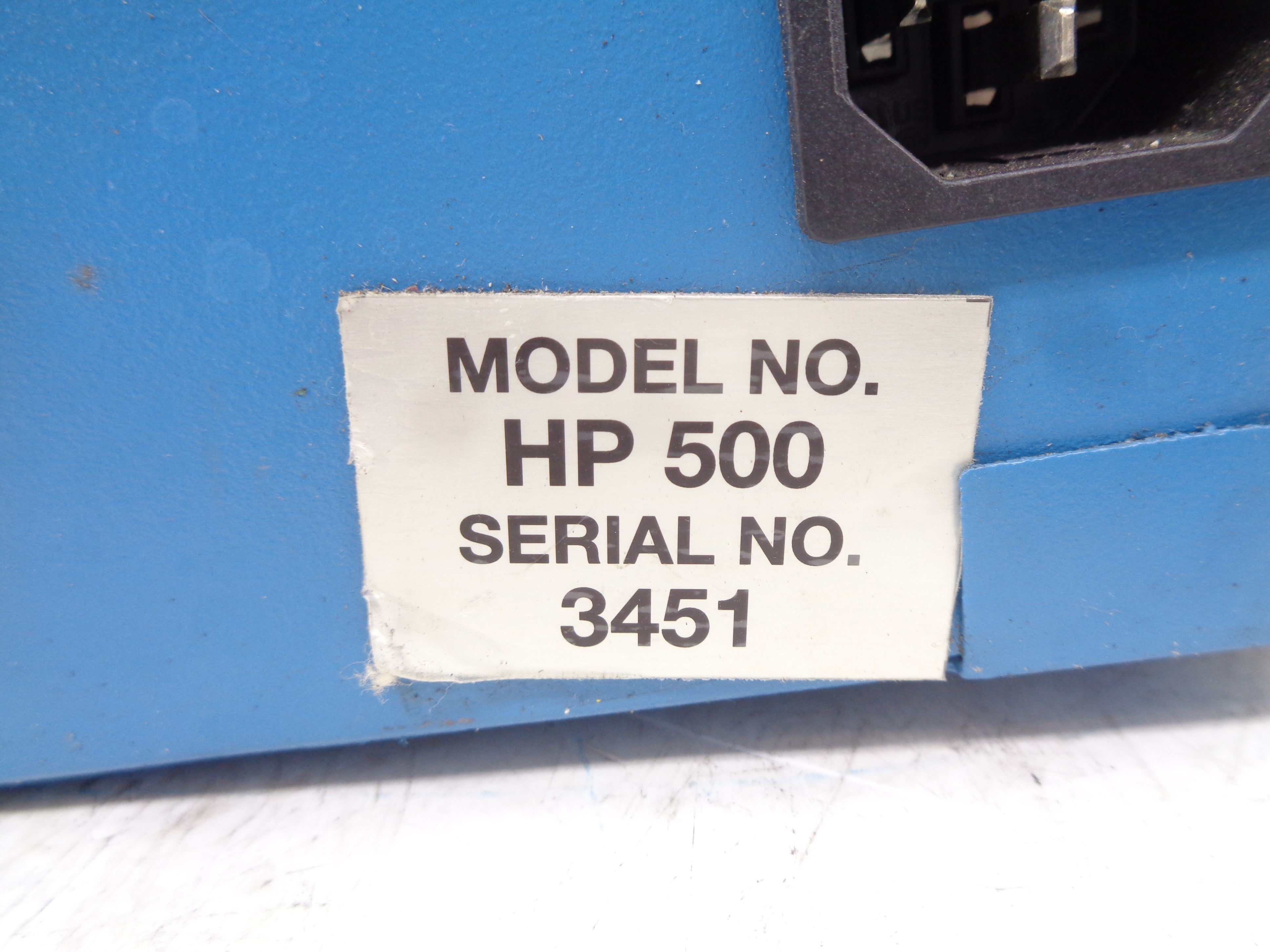 T.A. SYSTEMS HP500 UNMP