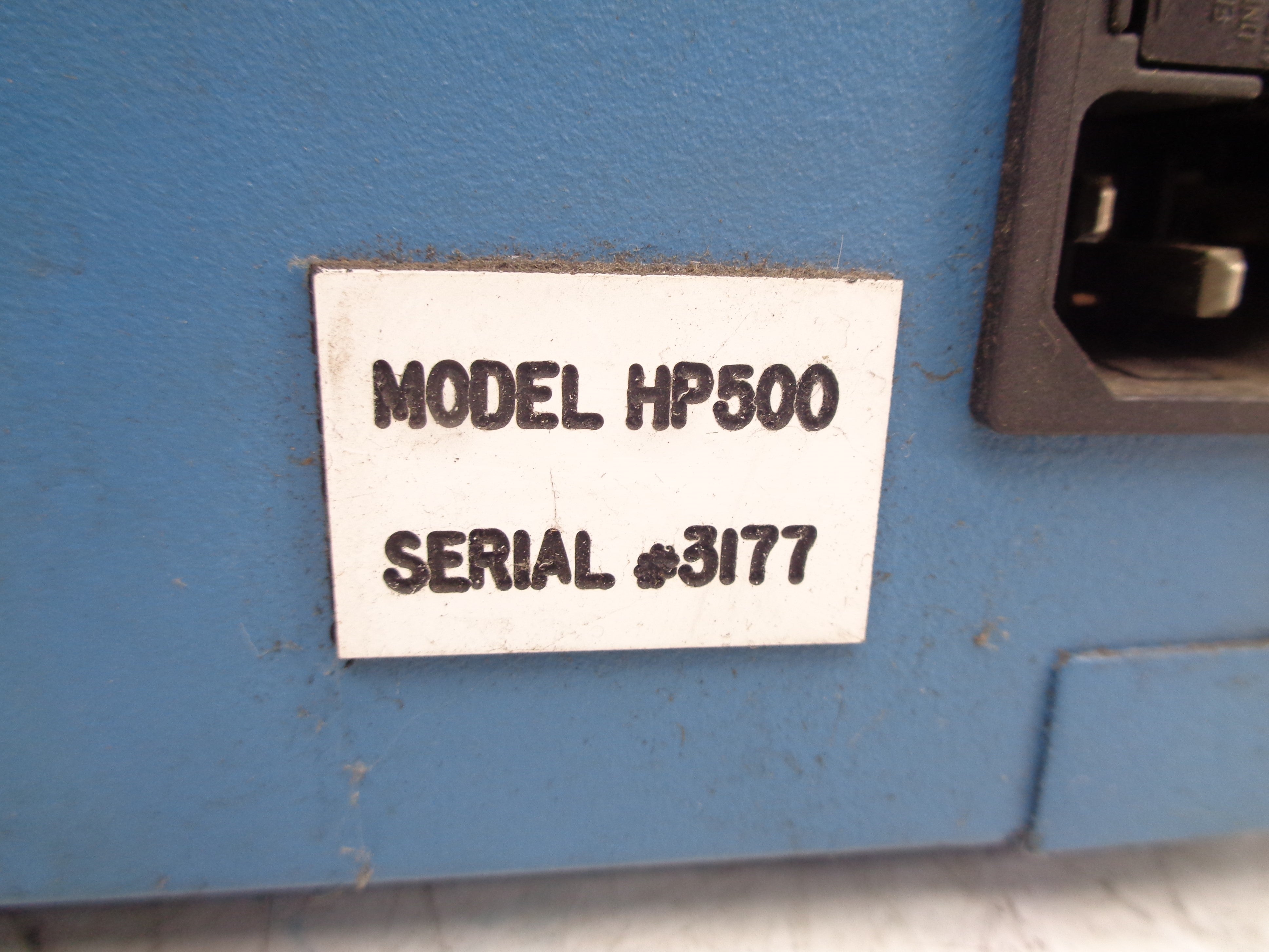 T.A. SYSTEMS HP500 (AS PICTURED) UNMP
