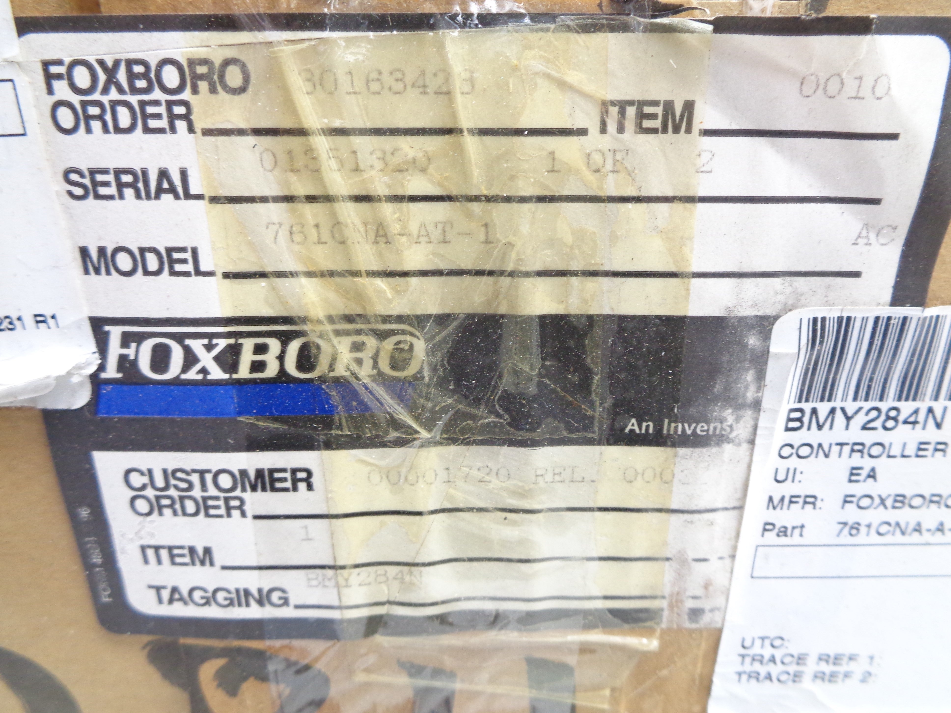FOXBORO 761CNA-AT-1 NSMP