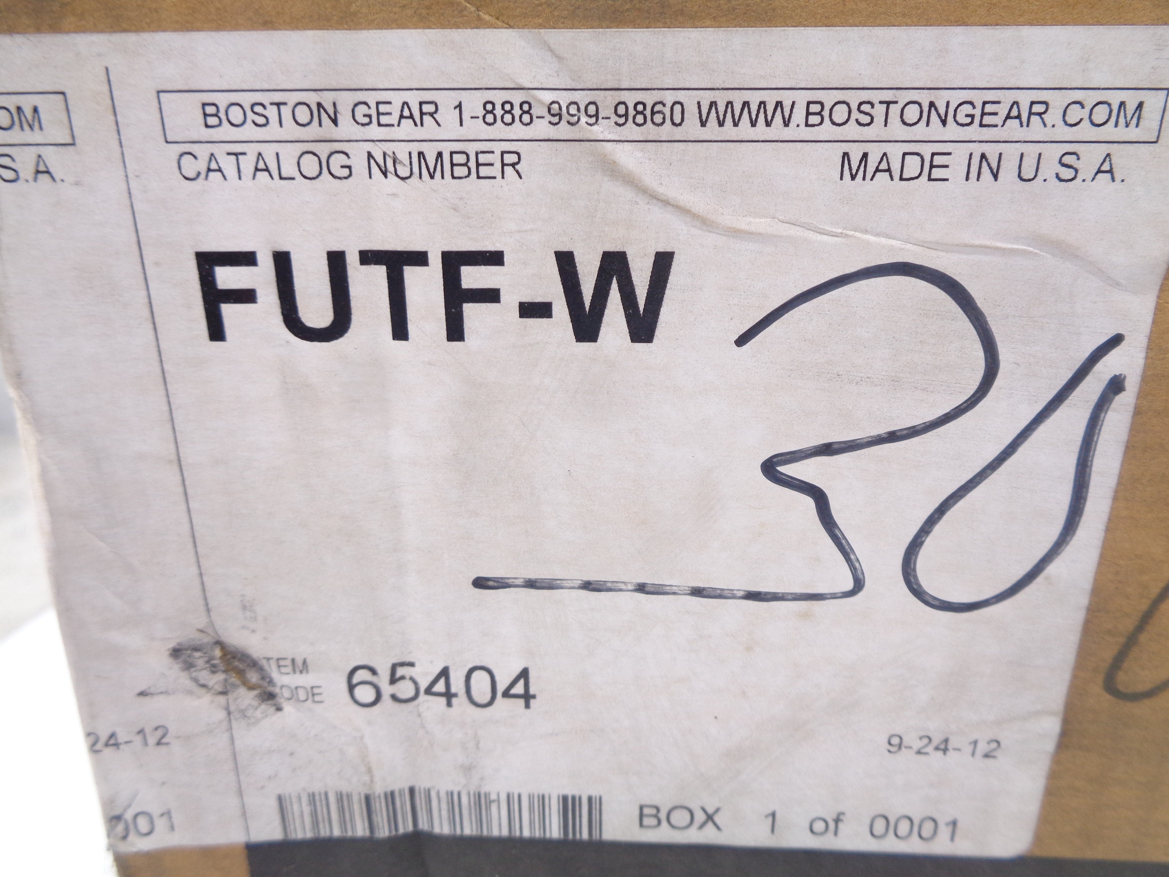 BOSTON GEAR FUTF-W NSMP