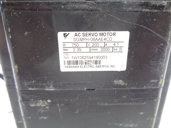YASKAWA SGMPH-08AAE4CD UNMP