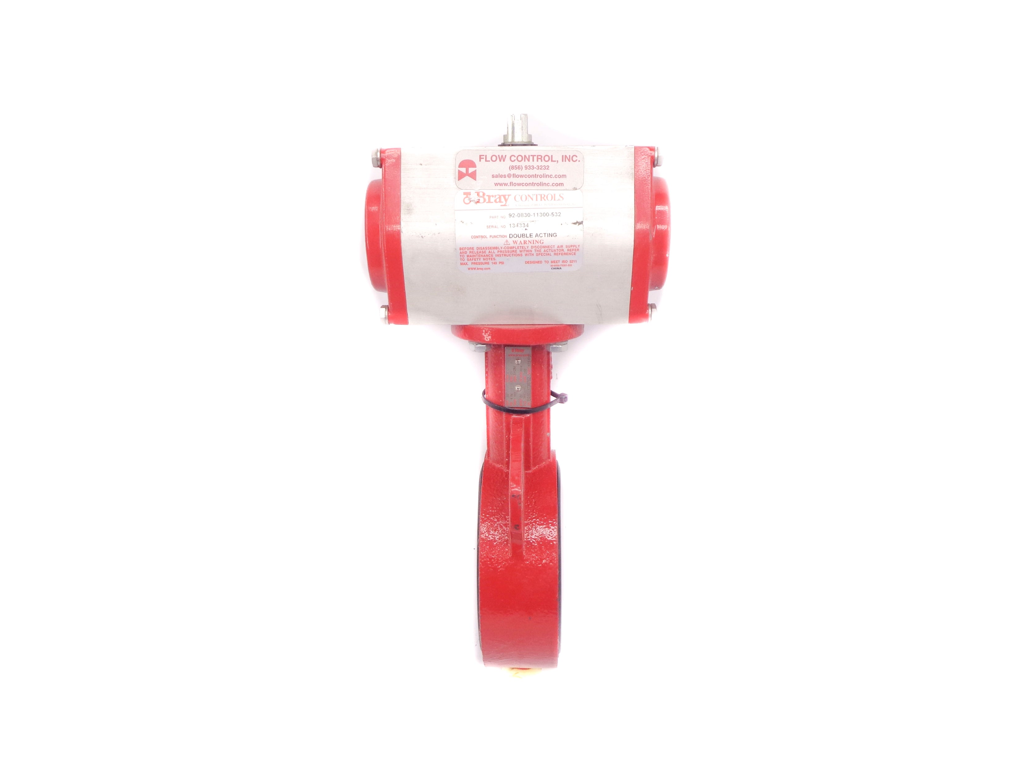 BRAY CONTROLS 92-0830-11300-532 140PSI UNMP