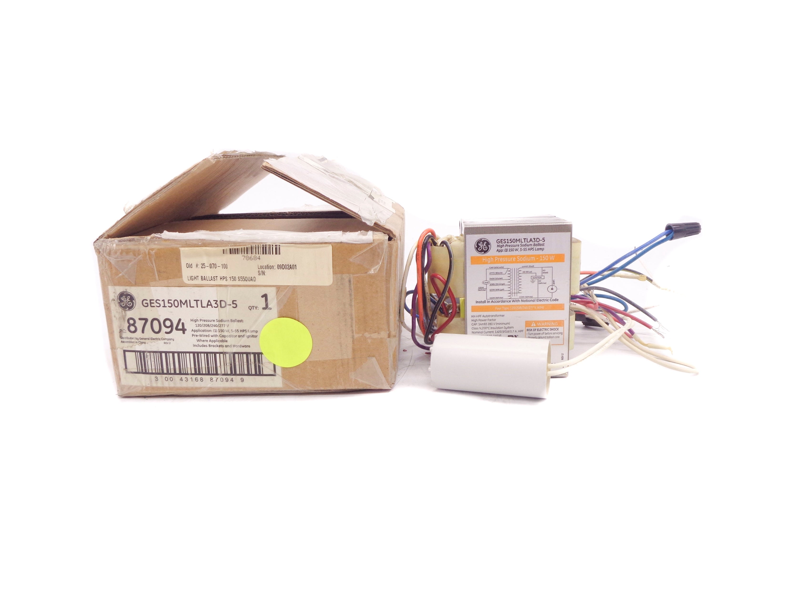 GENERAL ELECTRIC GES150MLTLA3D-5 NSMP
